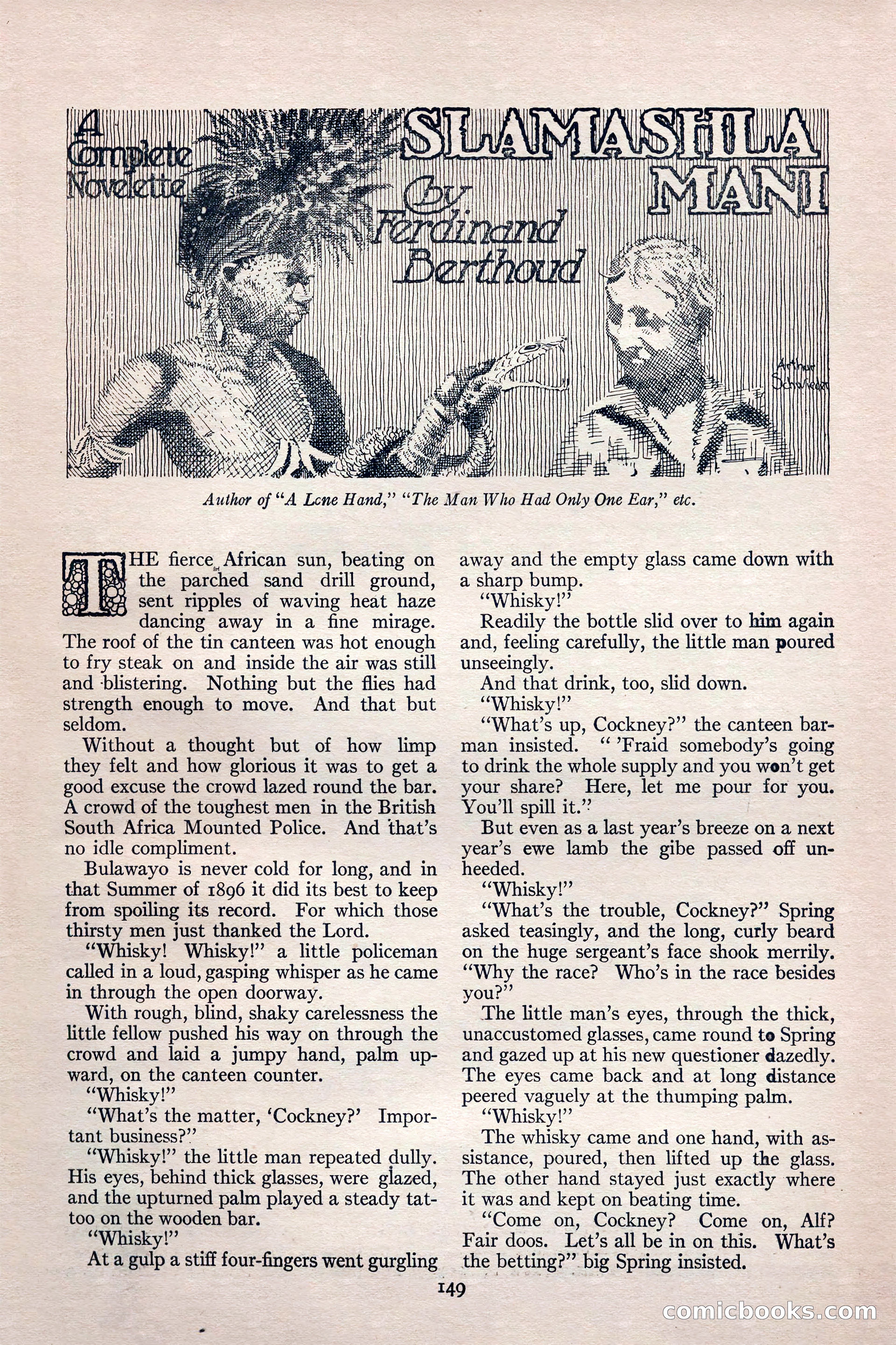 Adventure Magazine, February 28, 1922 — page 159 of 204