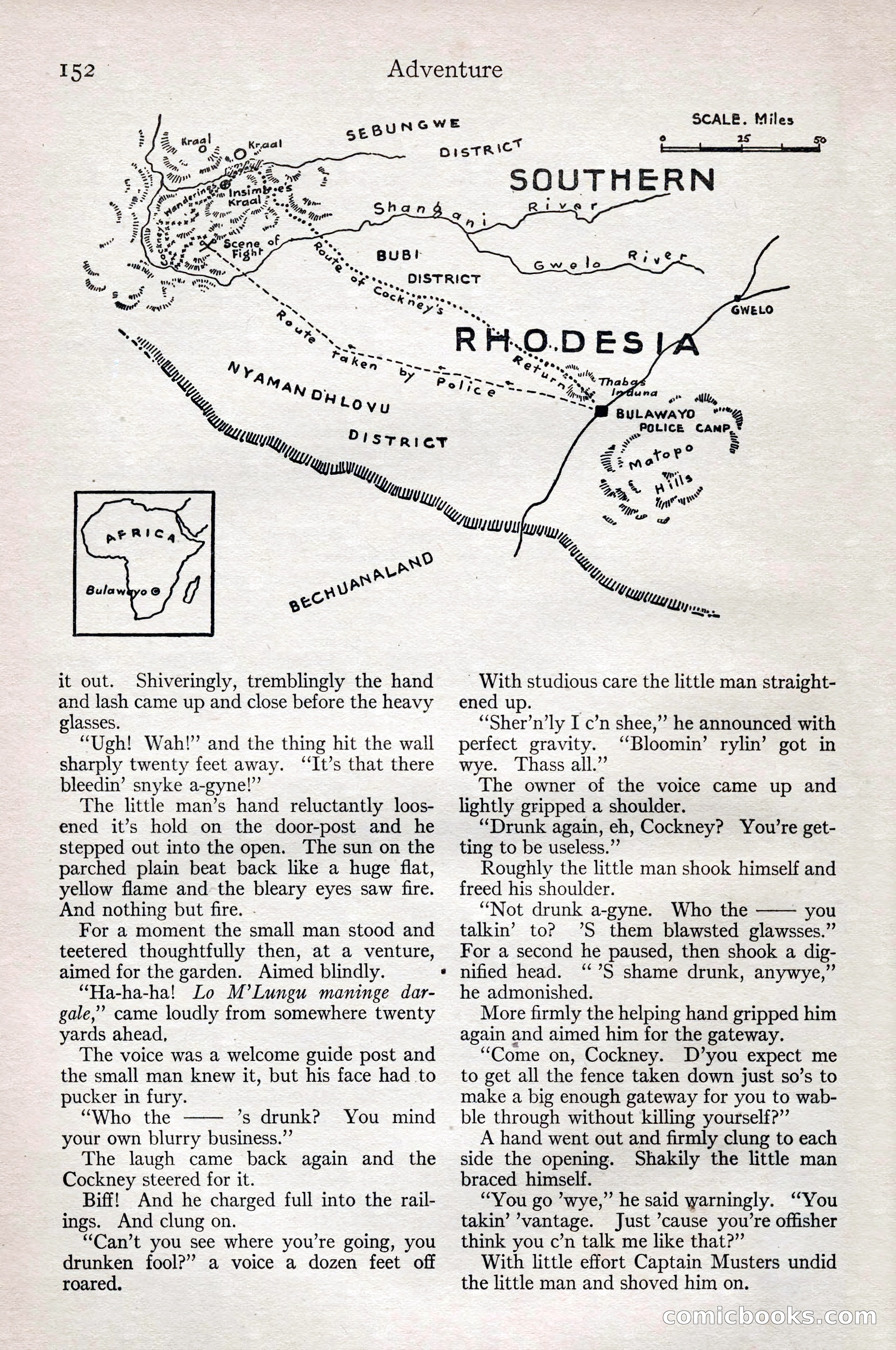 Adventure Magazine, February 28, 1922 — page 162 of 204