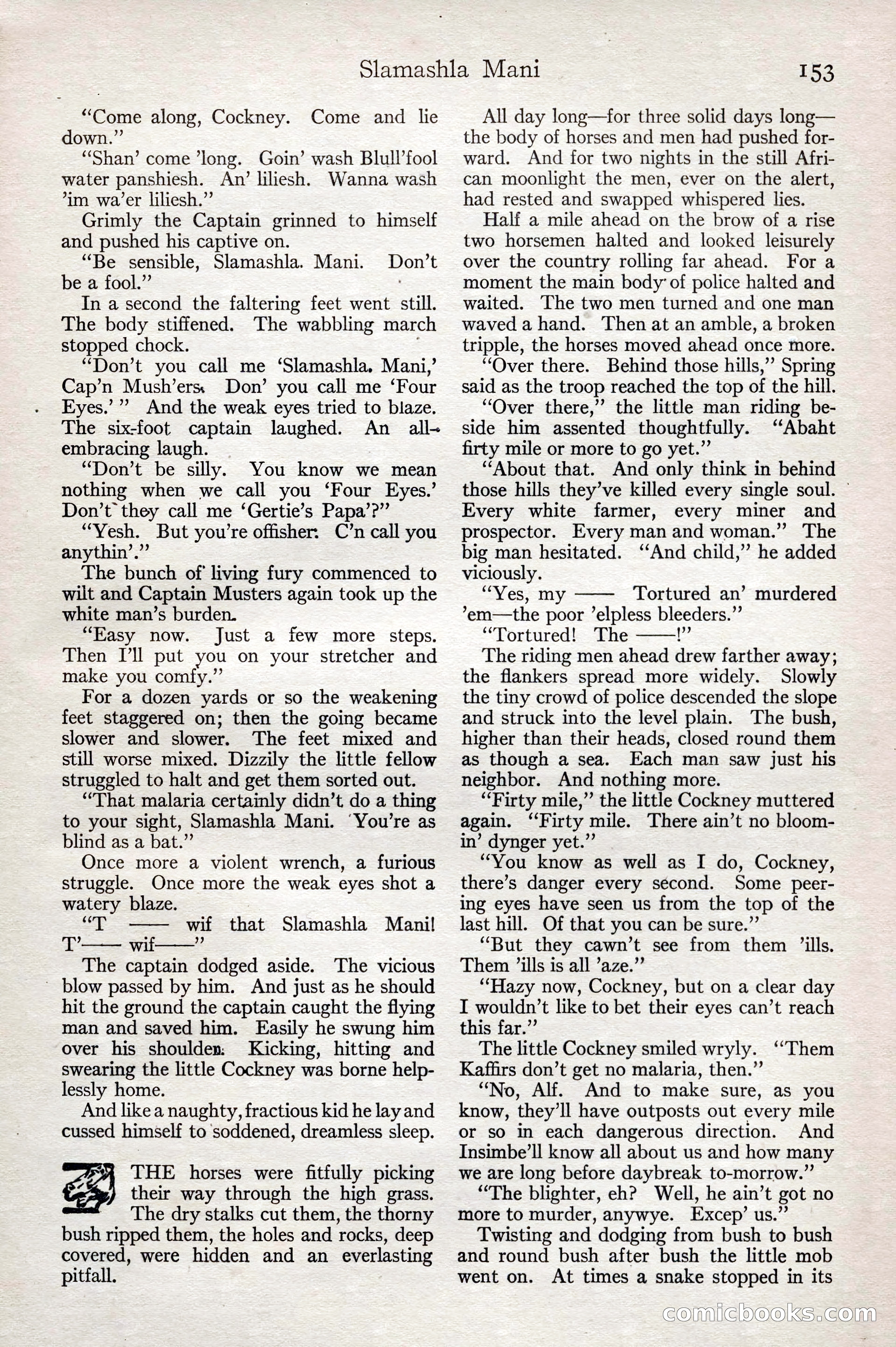 Adventure Magazine, February 28, 1922 — page 163 of 204