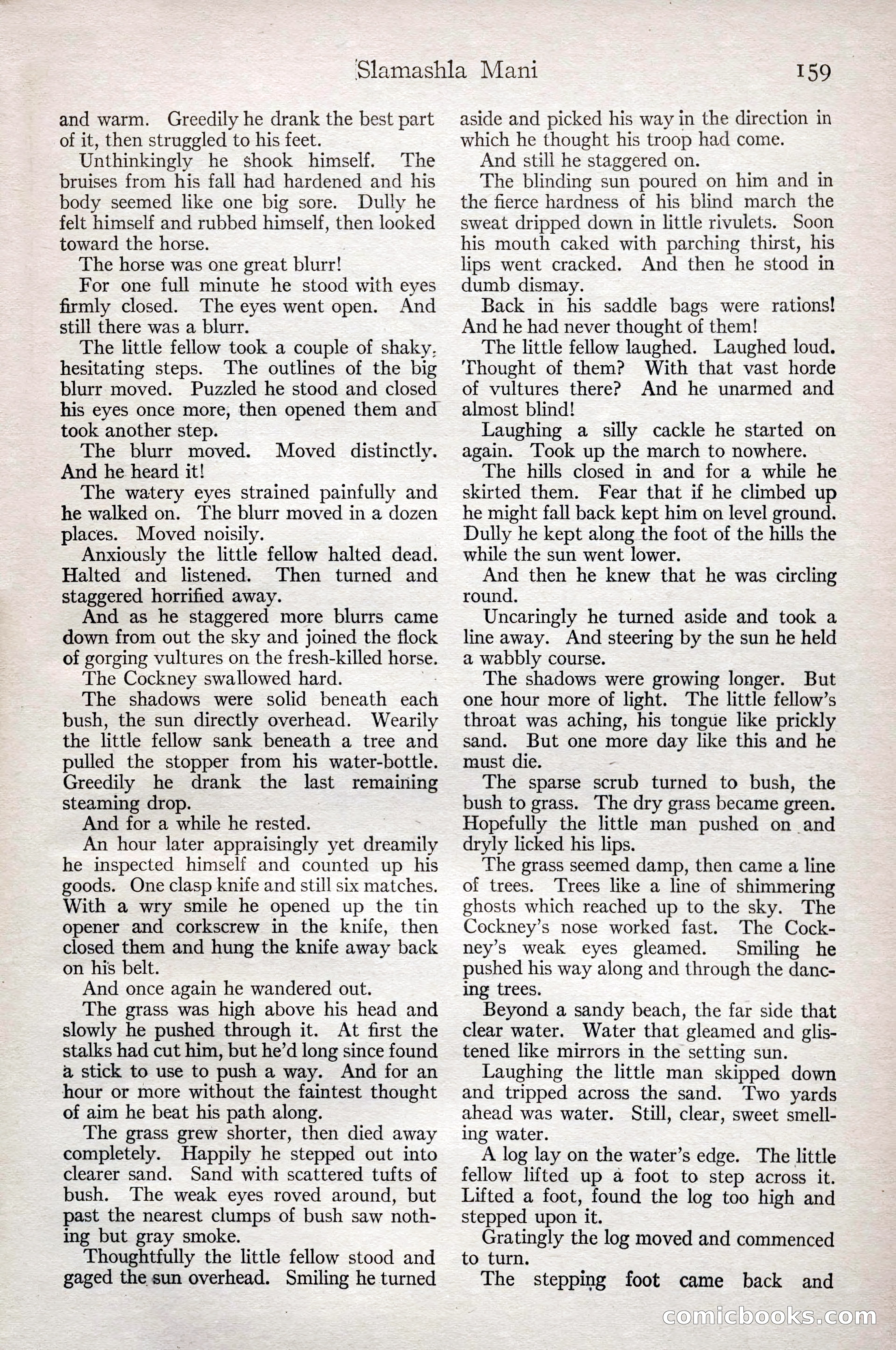 Adventure Magazine, February 28, 1922 — page 169 of 204