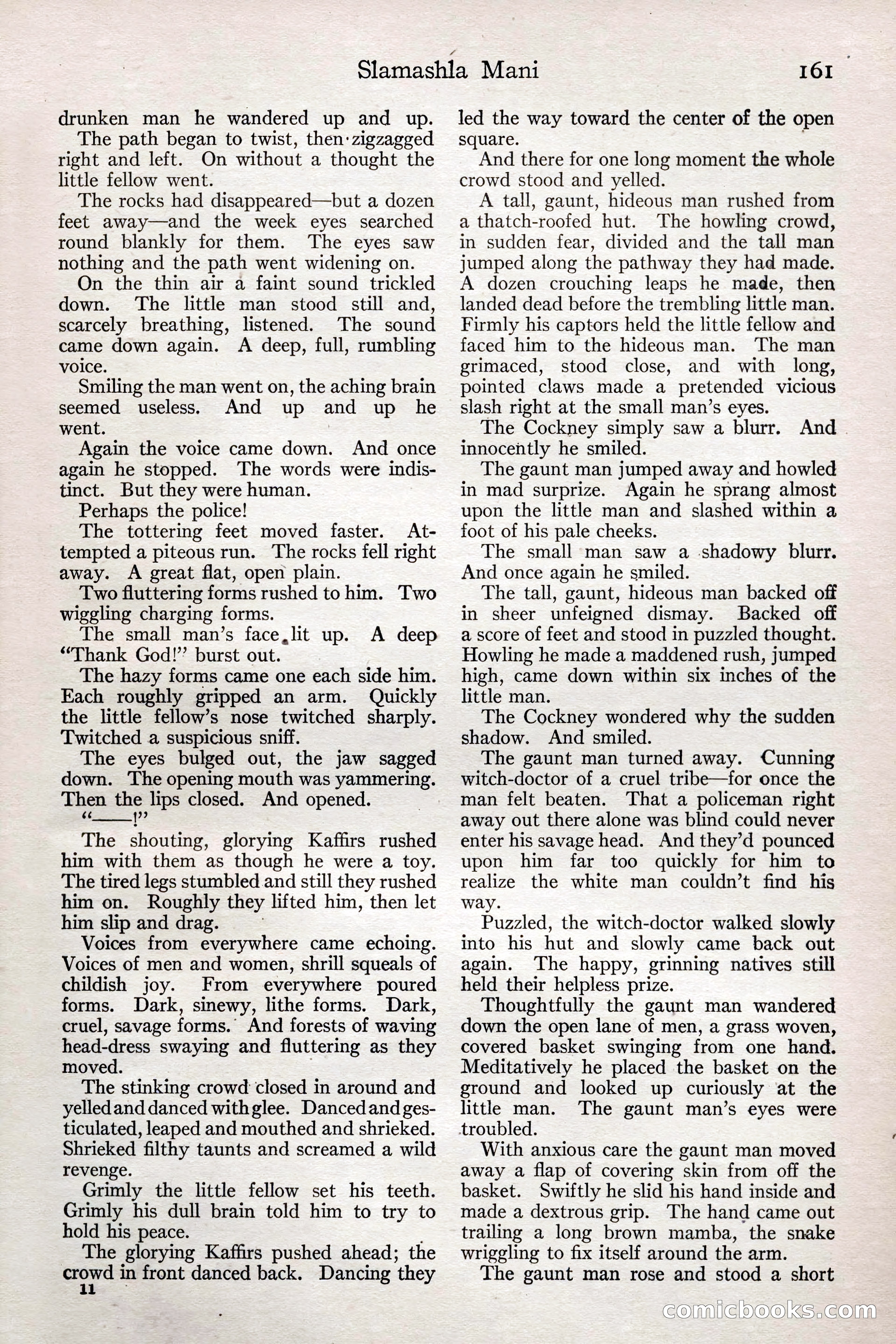 Adventure Magazine, February 28, 1922 — page 171 of 204