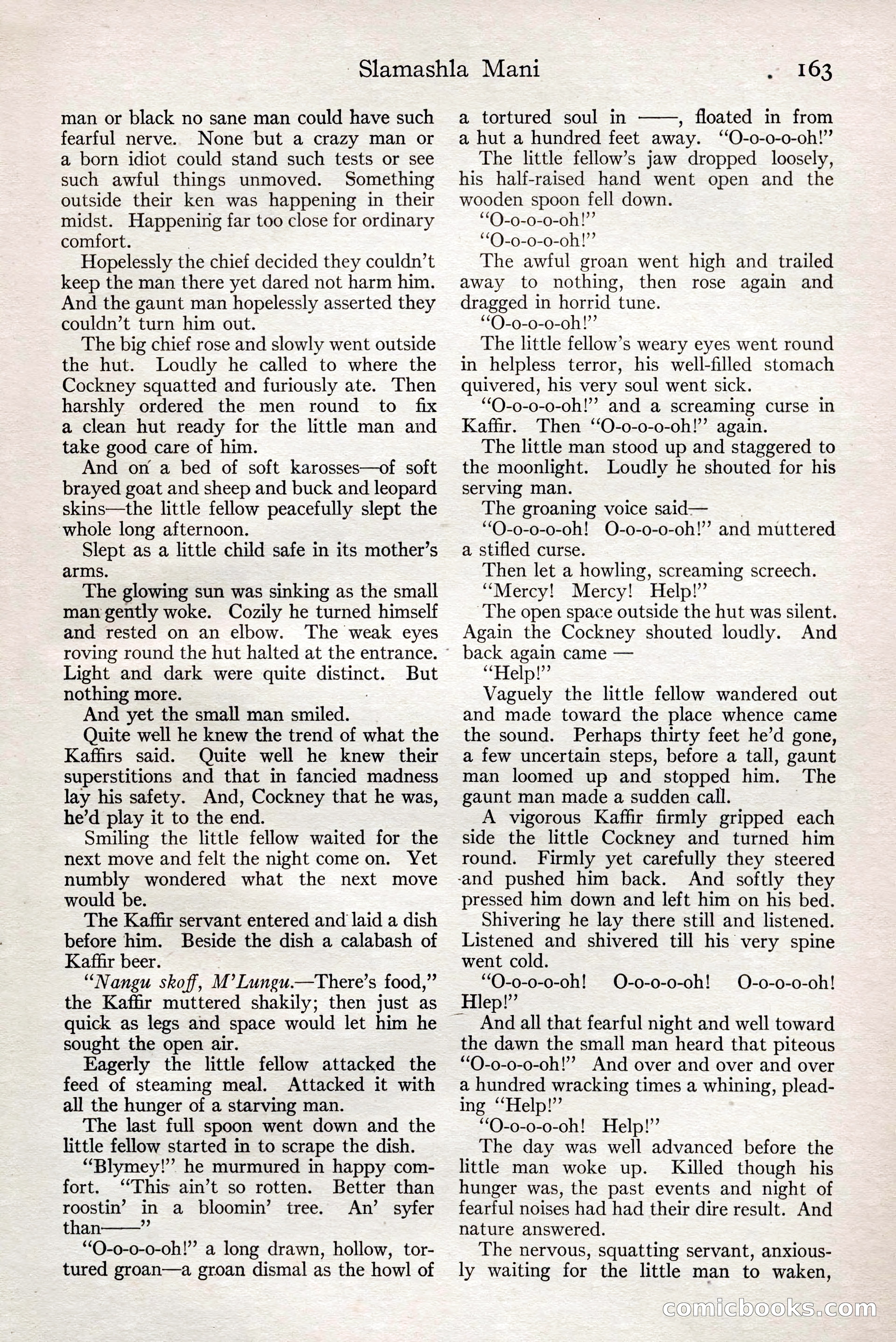 Adventure Magazine, February 28, 1922 — page 173 of 204