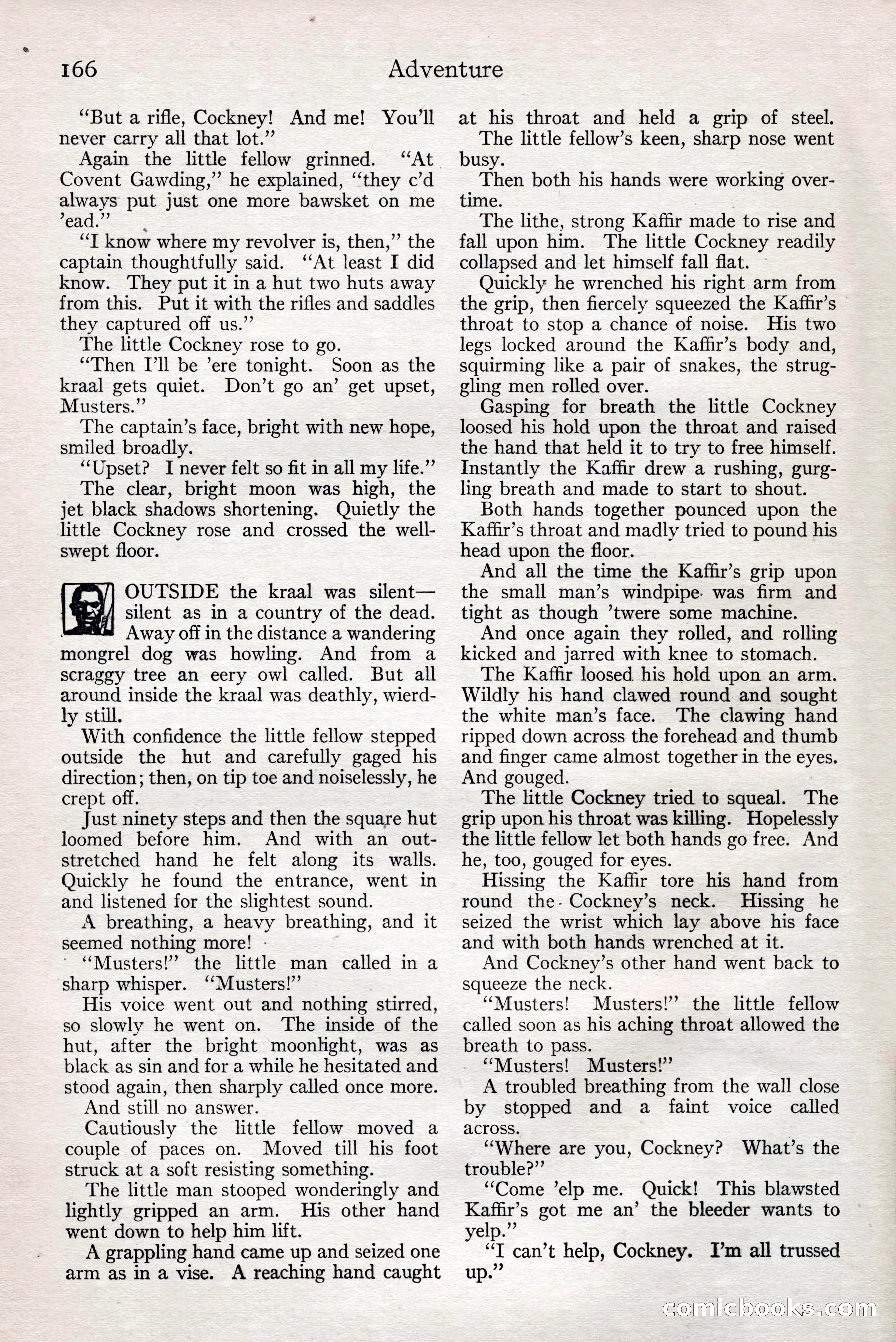 Adventure Magazine, February 28, 1922 — page 176 of 204