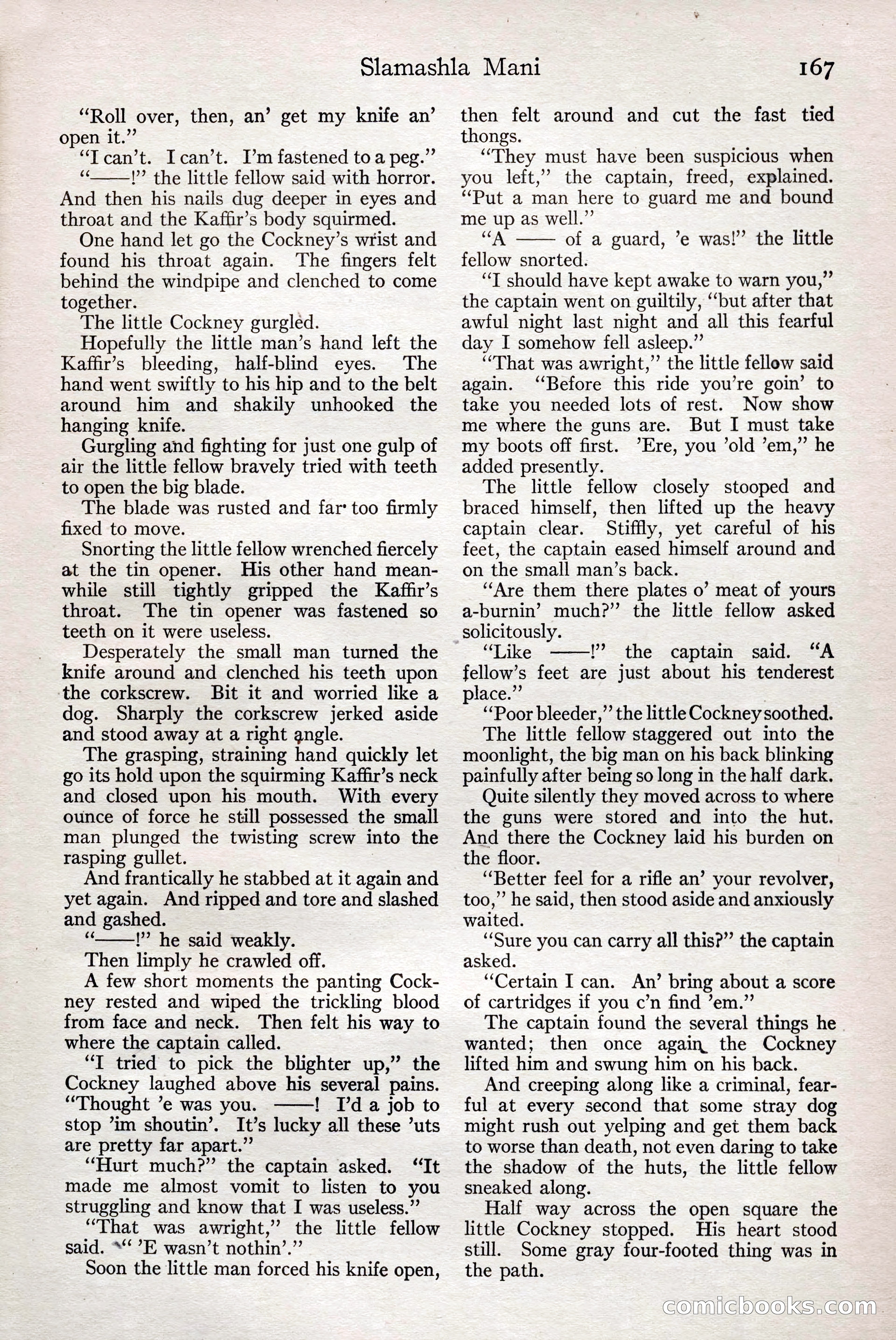 Adventure Magazine, February 28, 1922 — page 177 of 204