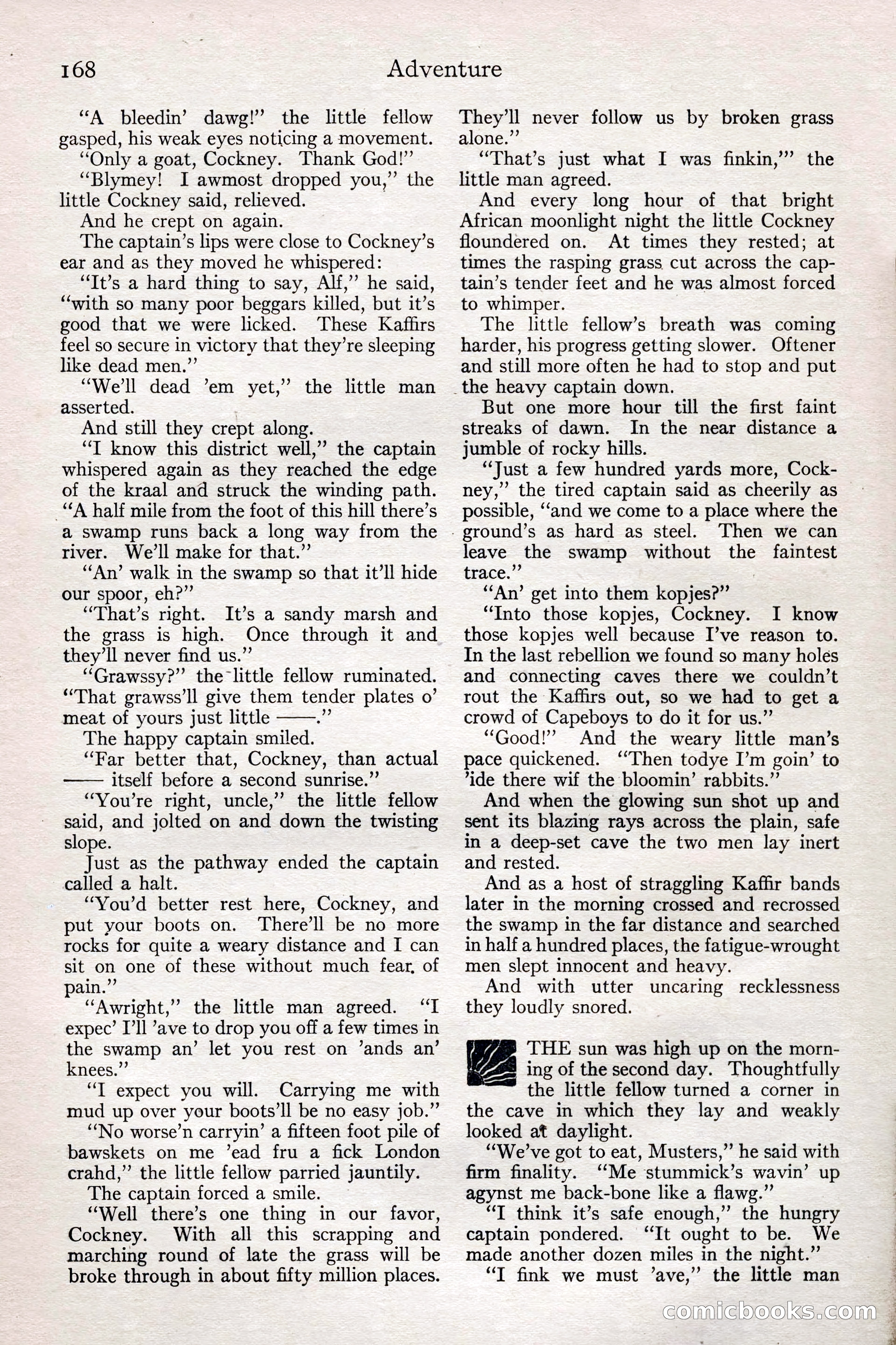 Adventure Magazine, February 28, 1922 — page 178 of 204