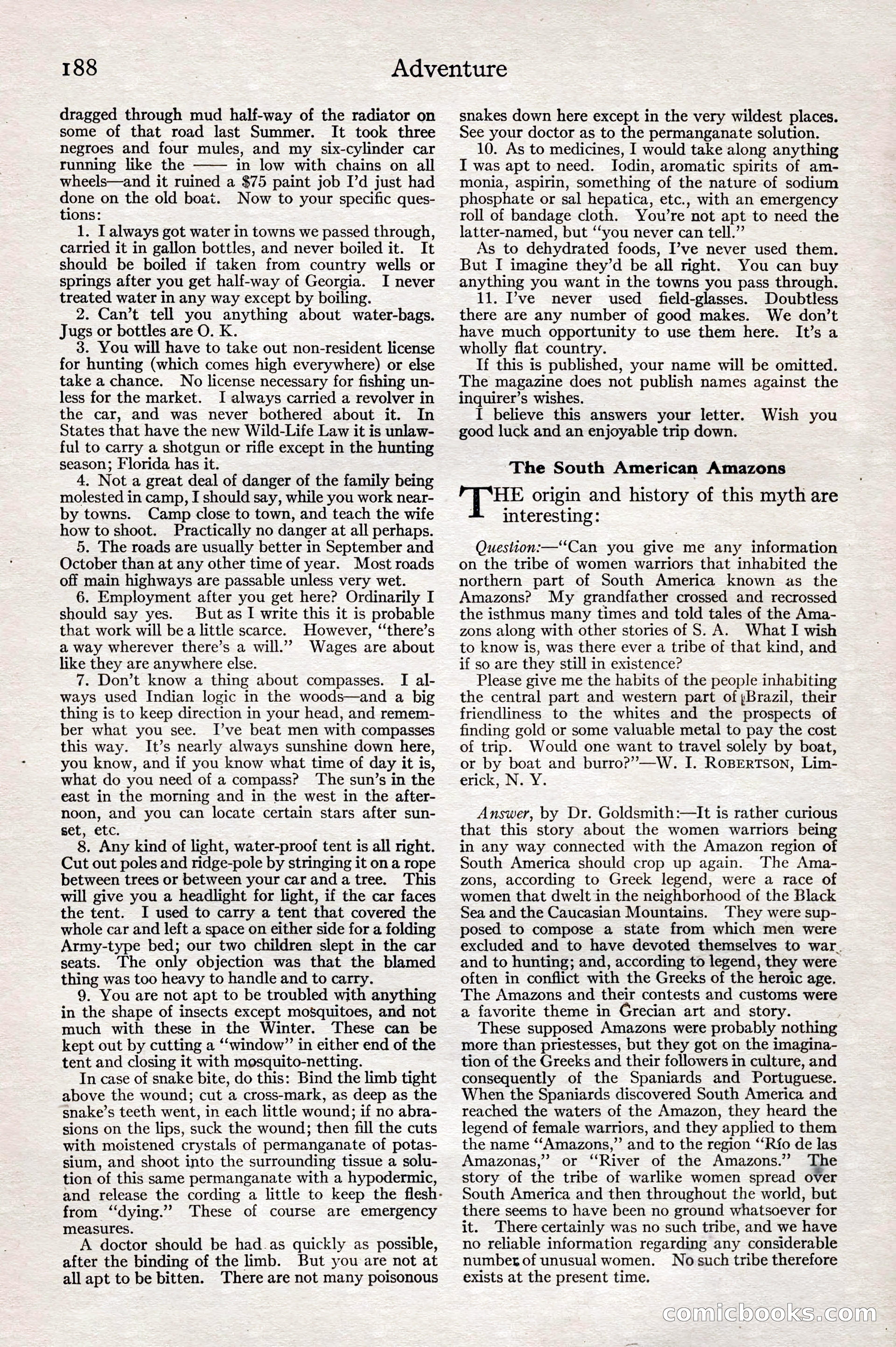 Adventure Magazine, February 28, 1922 — page 198 of 204