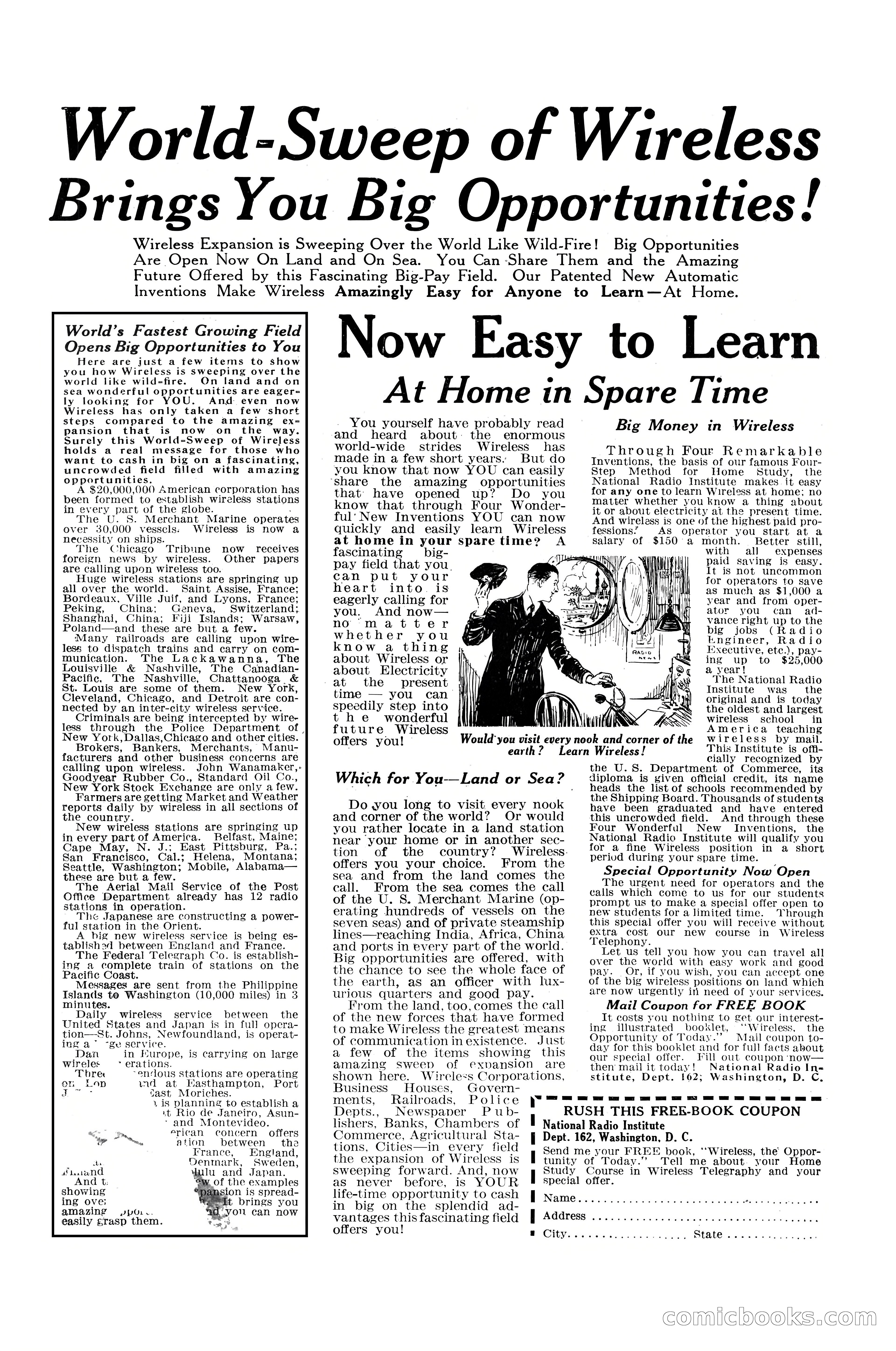 Adventure Magazine, February 28, 1922 — page 203 of 204