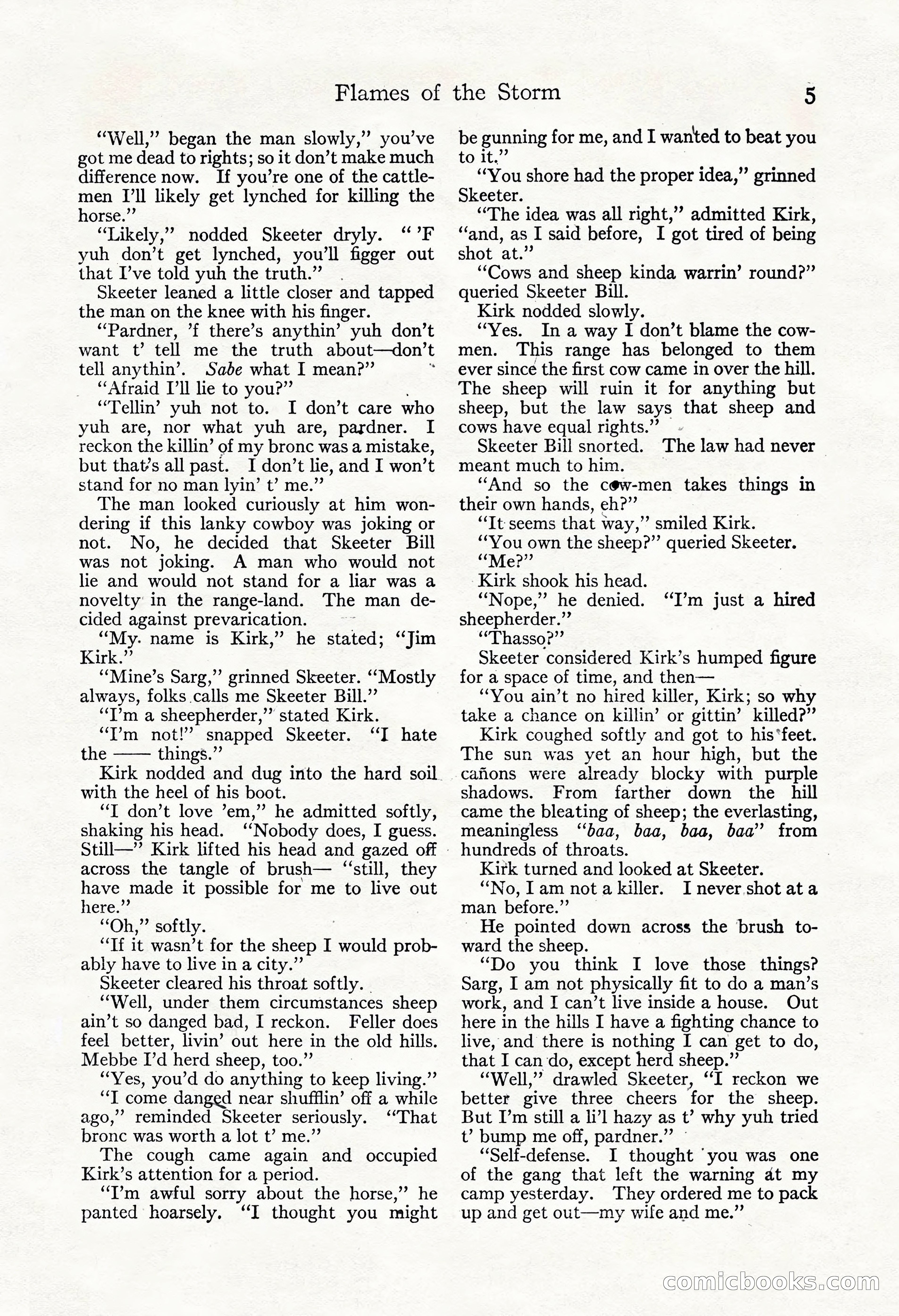 Adventure Magazine, November 30, 1922 — page 15 of 204
