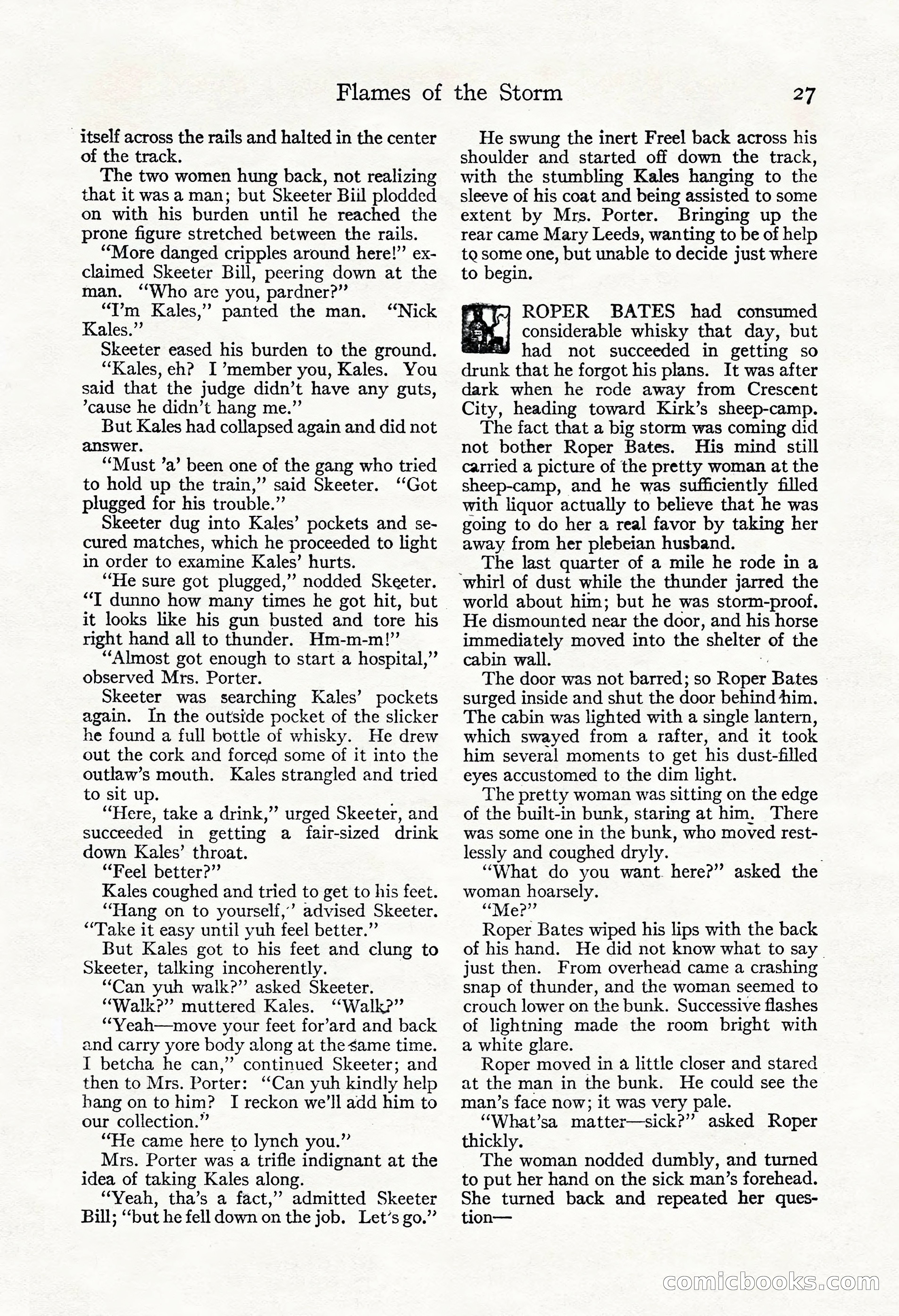 Adventure Magazine, November 30, 1922 — page 37 of 204