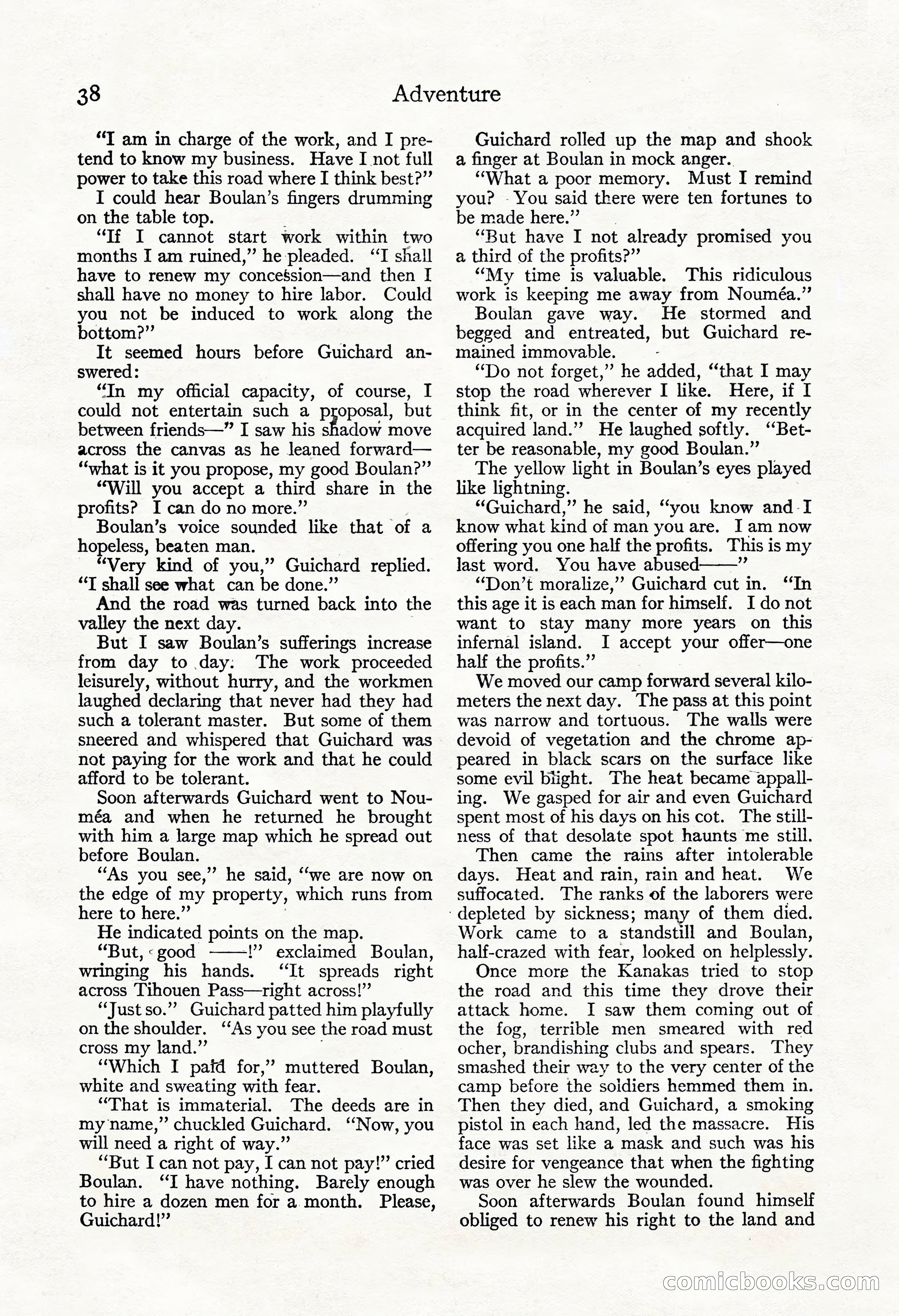 Adventure Magazine, November 30, 1922 — page 48 of 204