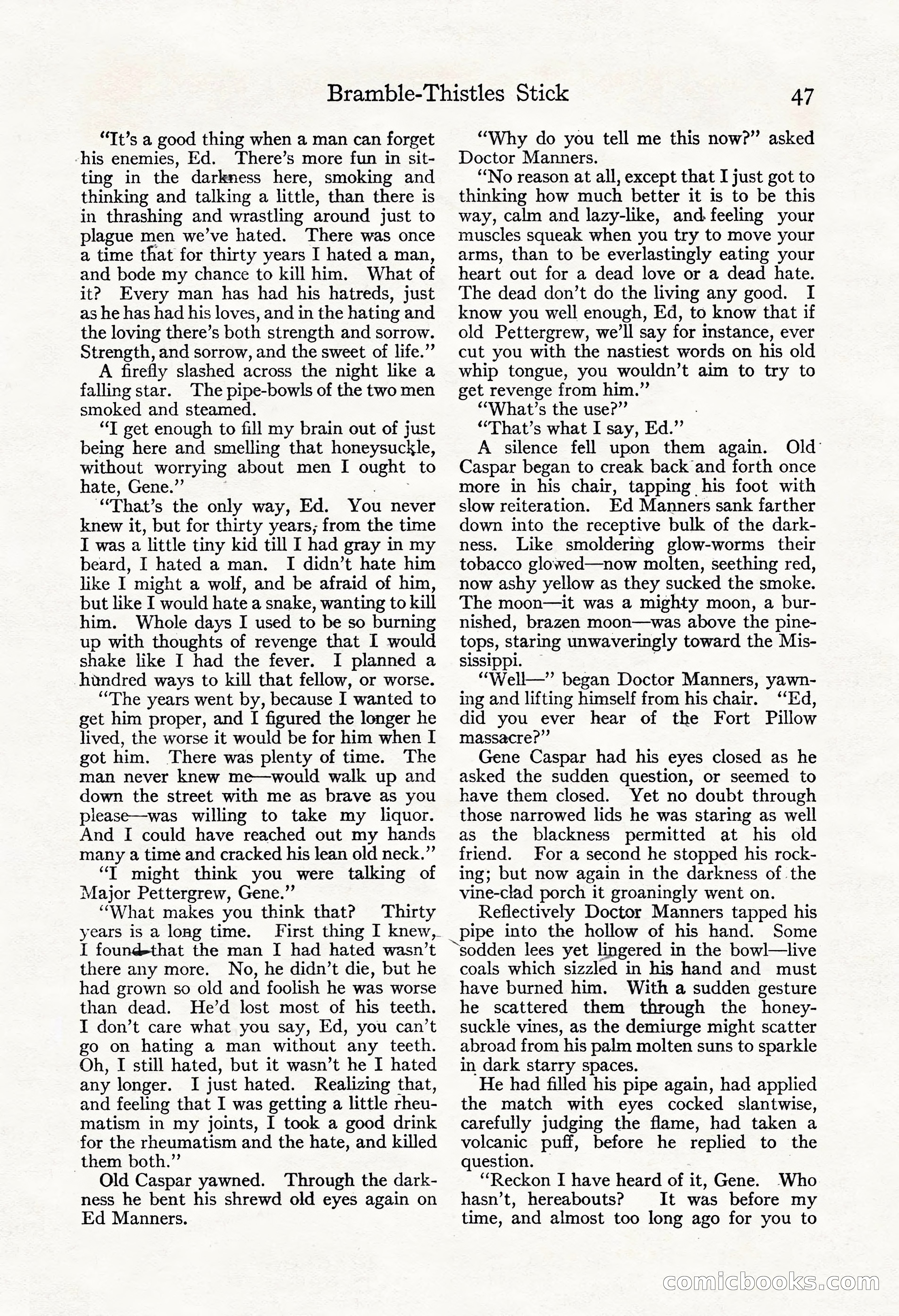 Adventure Magazine, November 30, 1922 — page 57 of 204