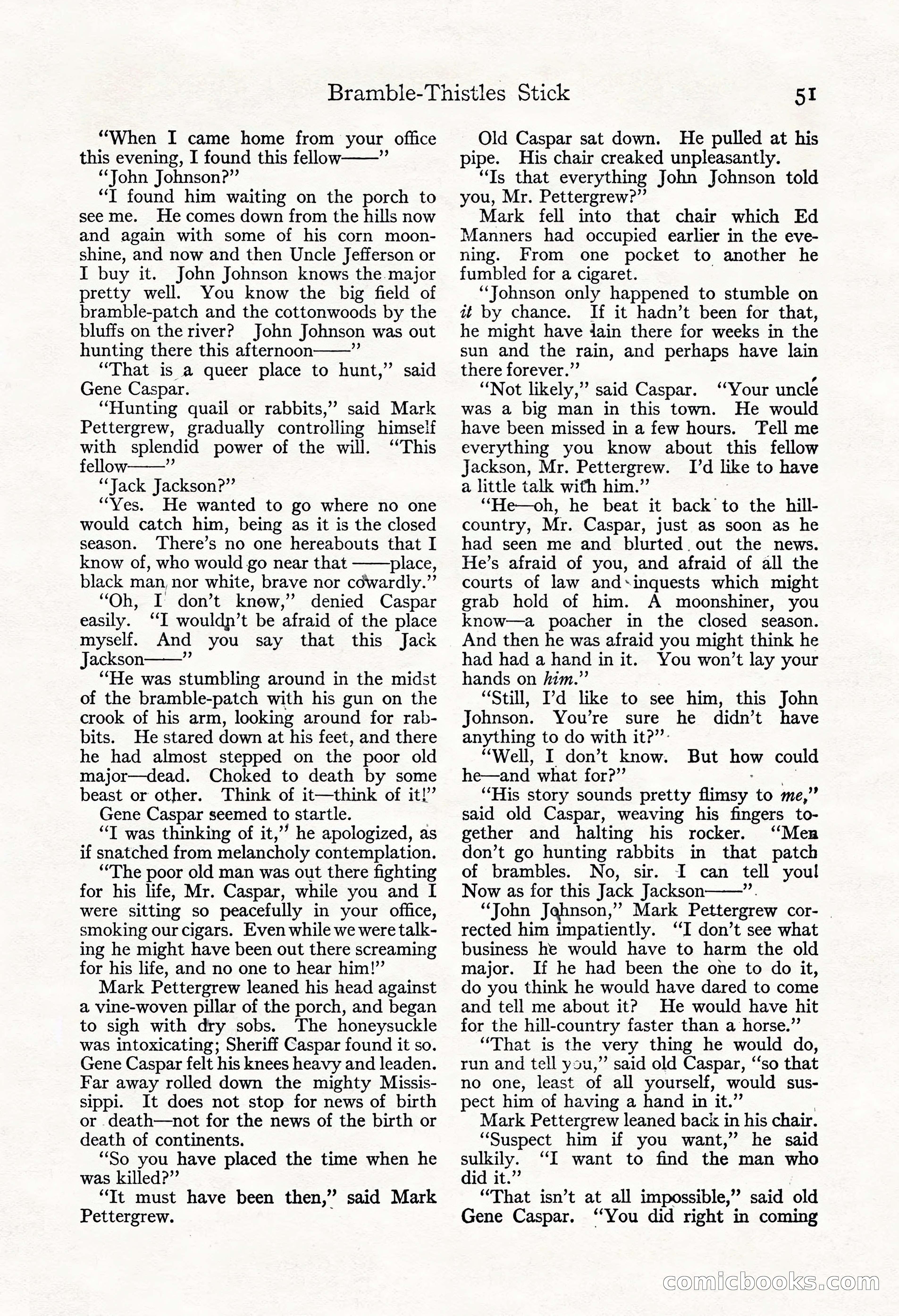 Adventure Magazine, November 30, 1922 — page 61 of 204