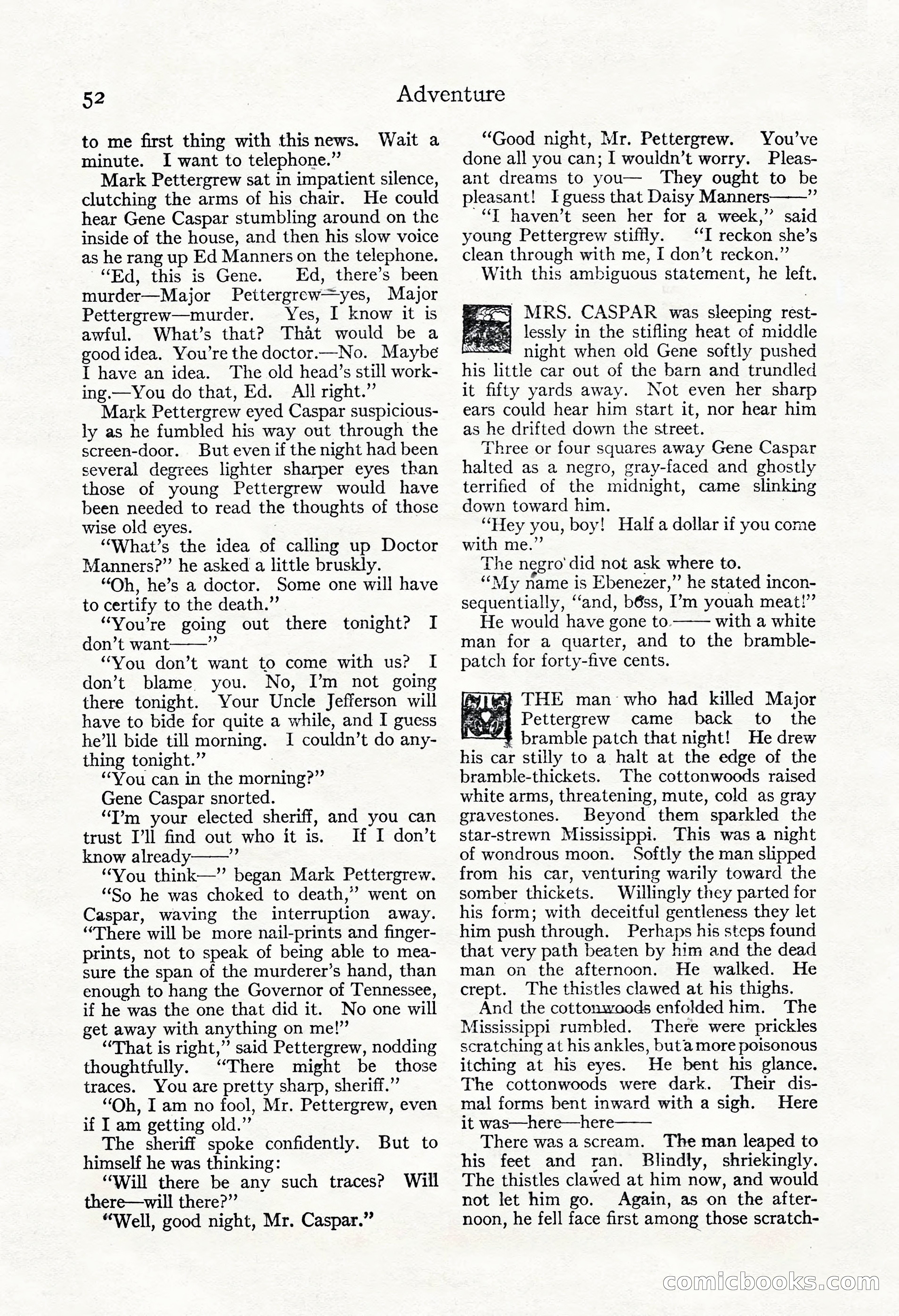 Adventure Magazine, November 30, 1922 — page 62 of 204