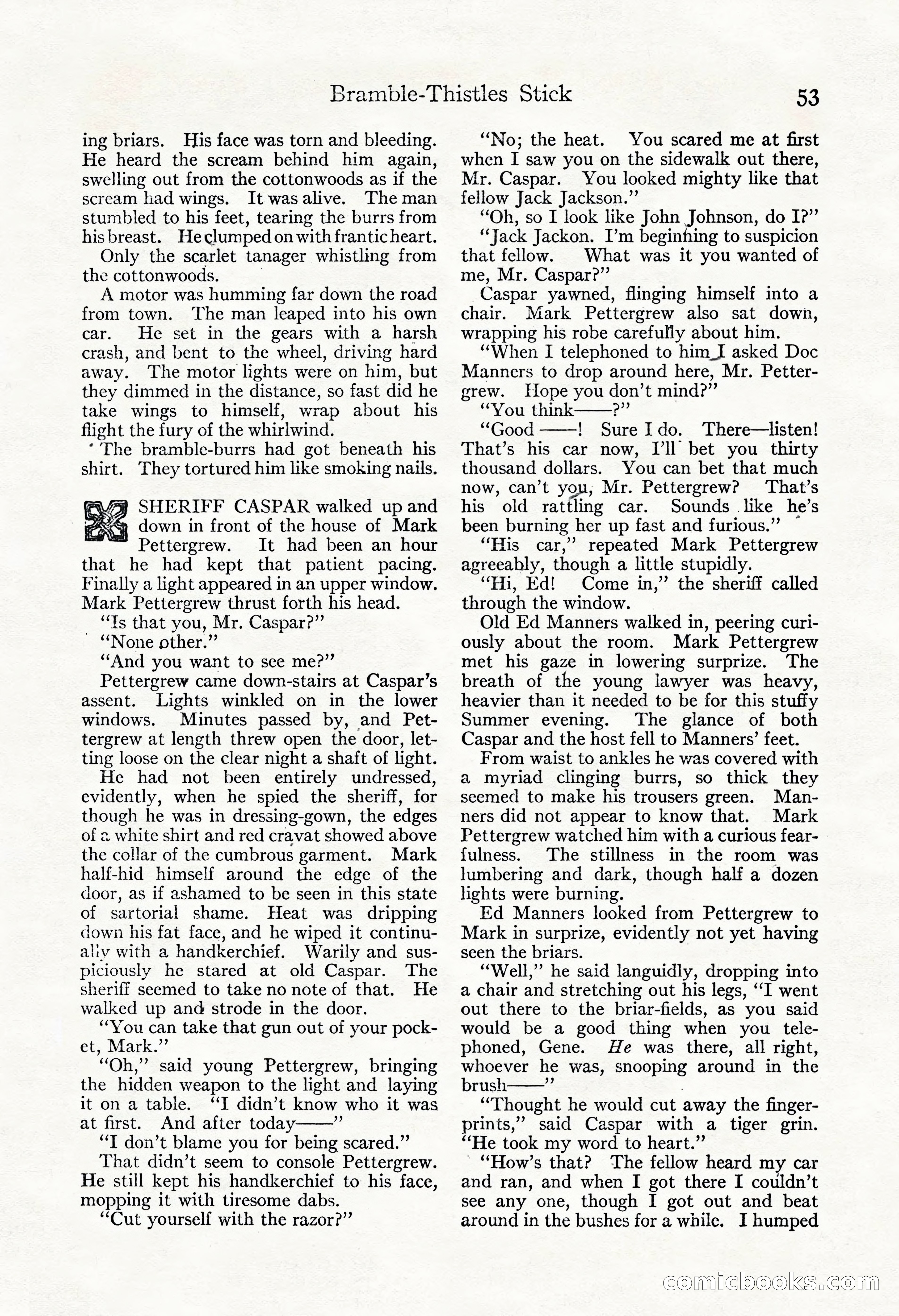 Adventure Magazine, November 30, 1922 — page 63 of 204