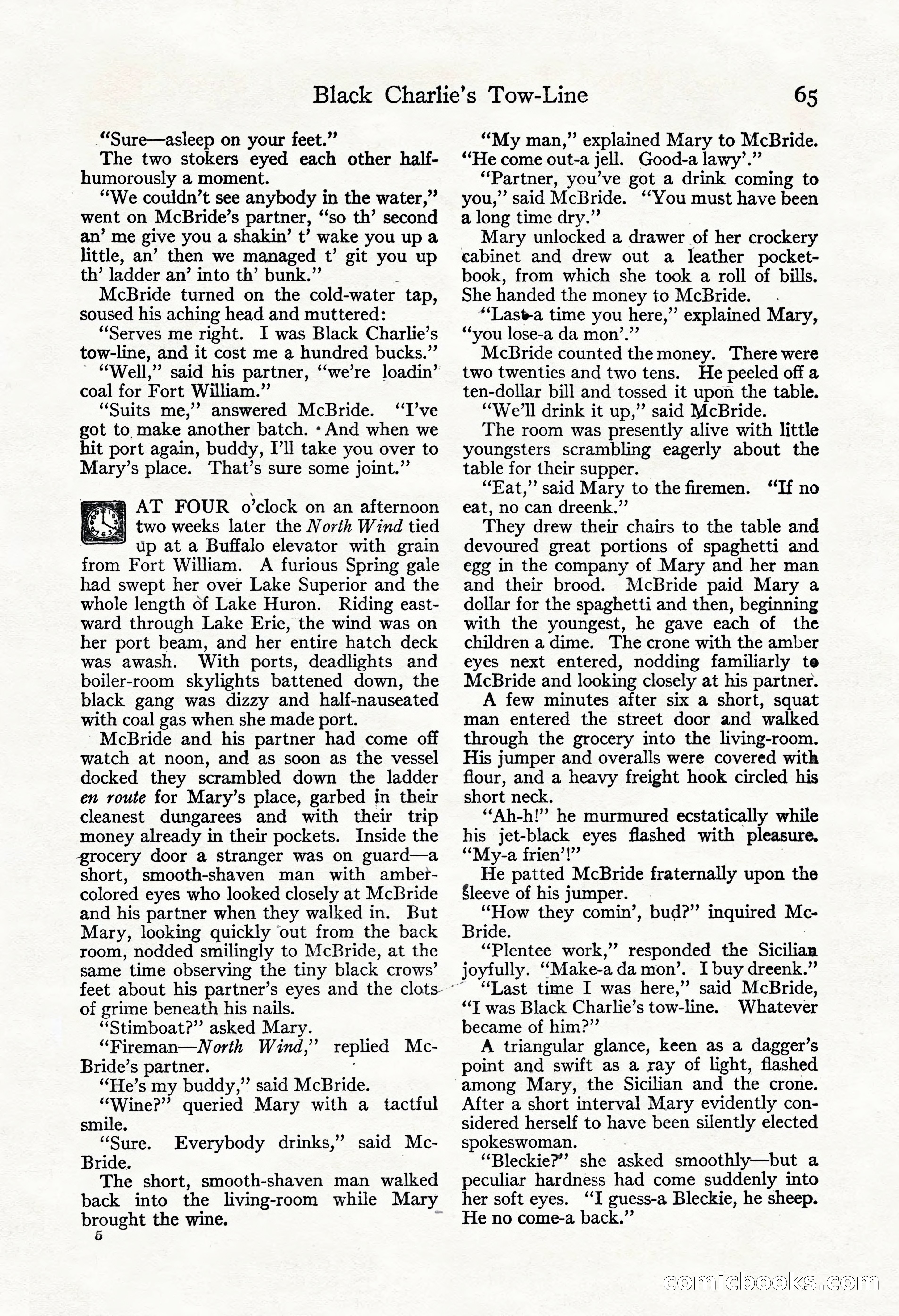 Adventure Magazine, November 30, 1922 — page 75 of 204