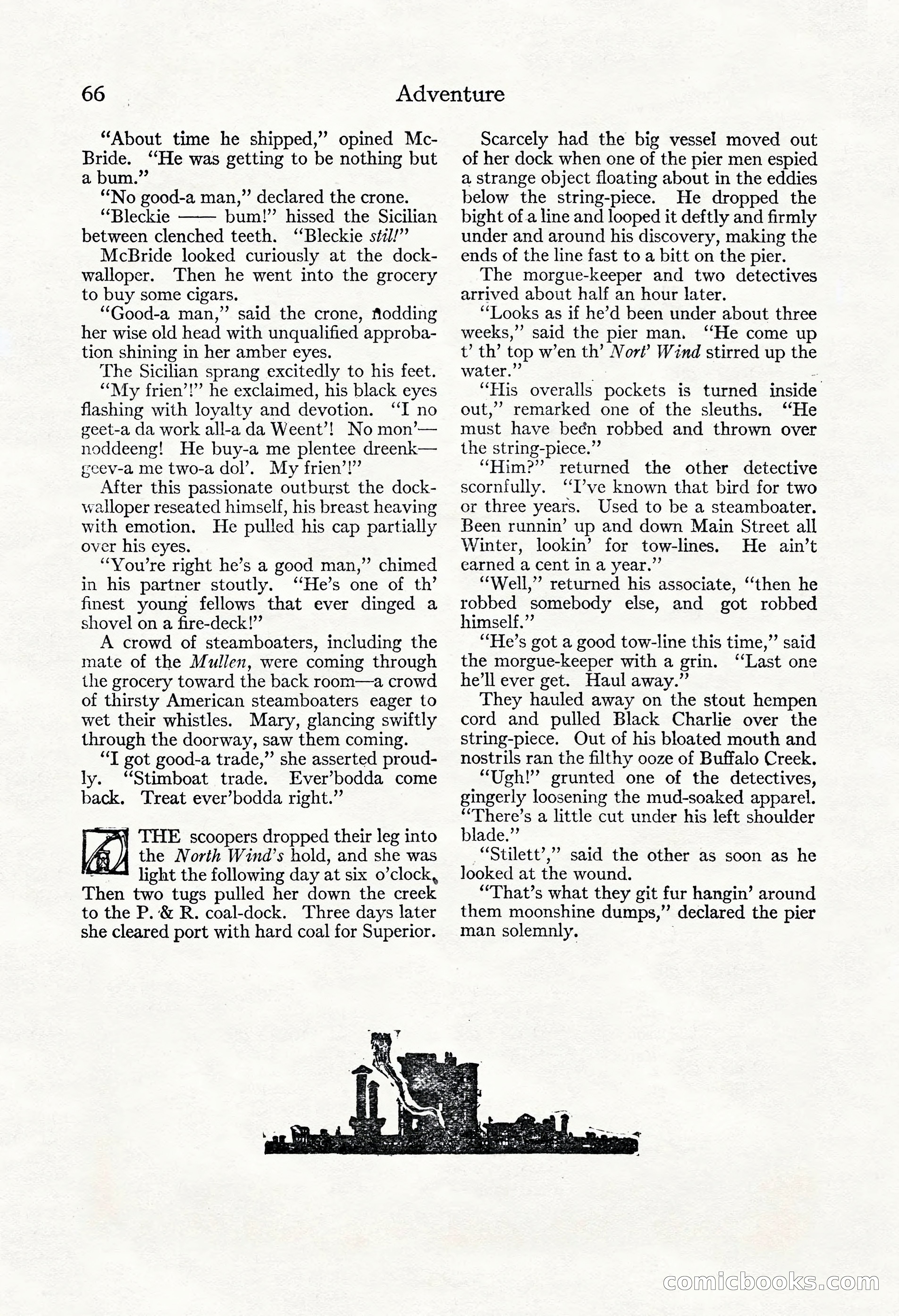 Adventure Magazine, November 30, 1922 — page 76 of 204
