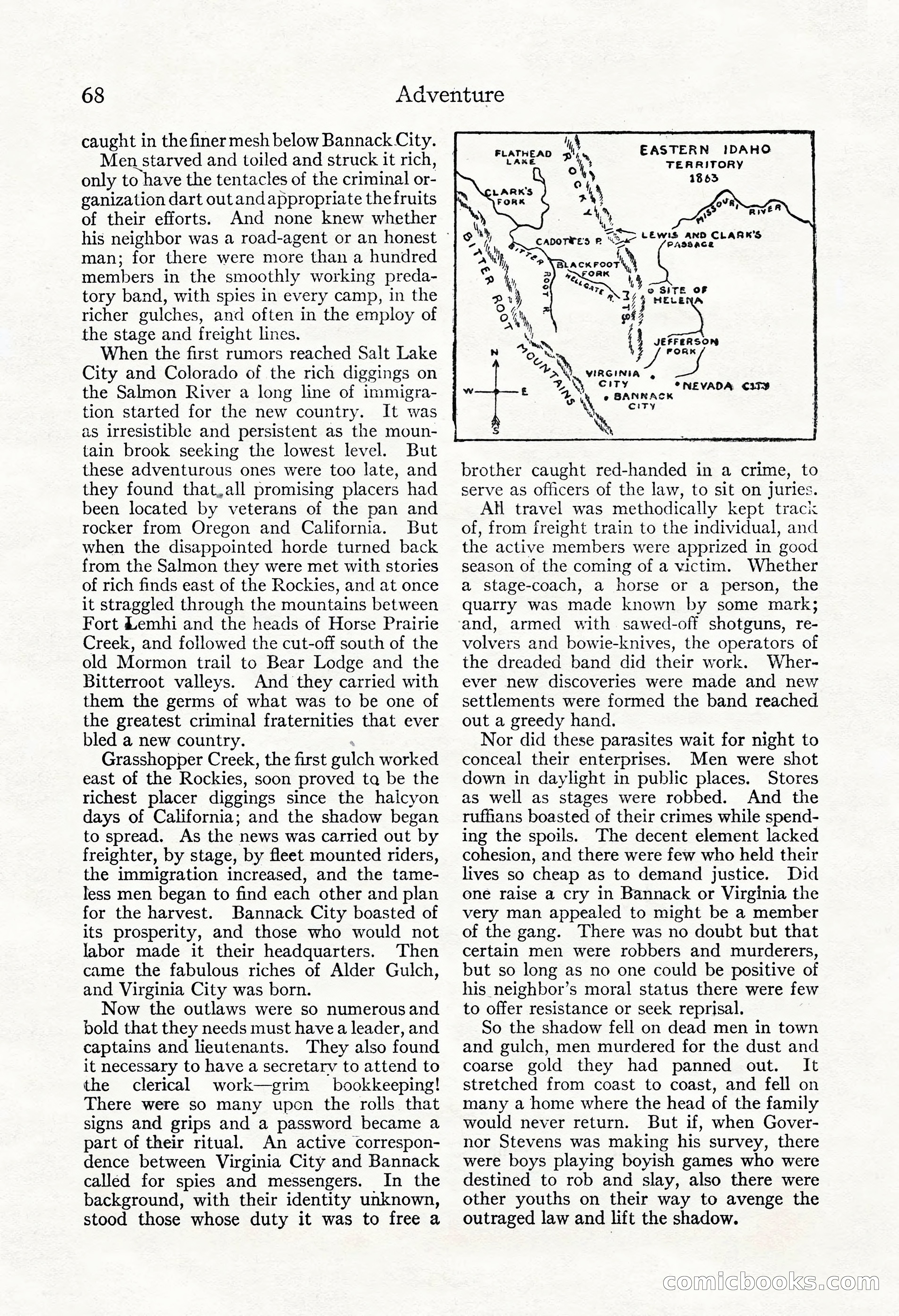 Adventure Magazine, November 30, 1922 — page 78 of 204