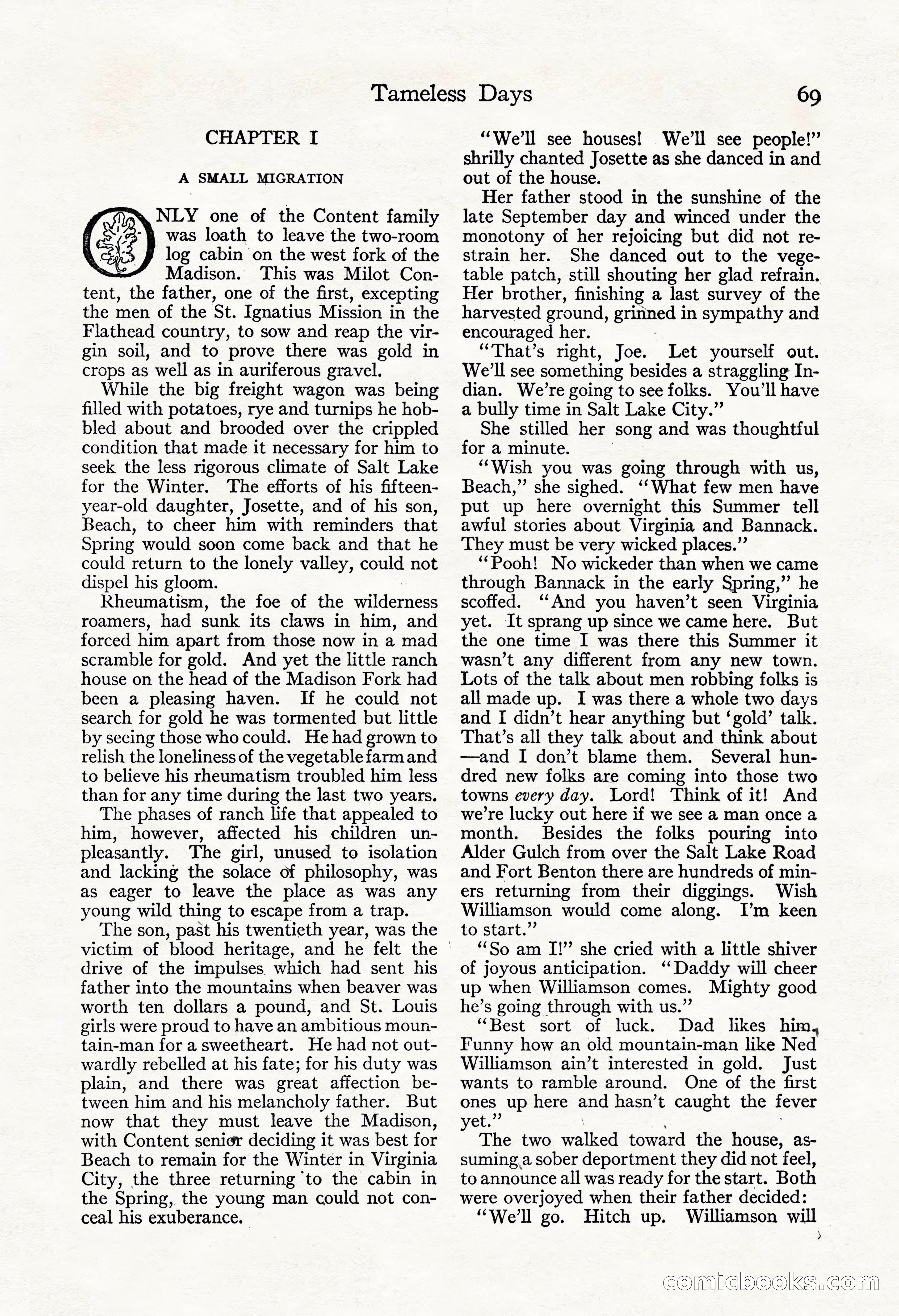 Adventure Magazine, November 30, 1922 — page 79 of 204