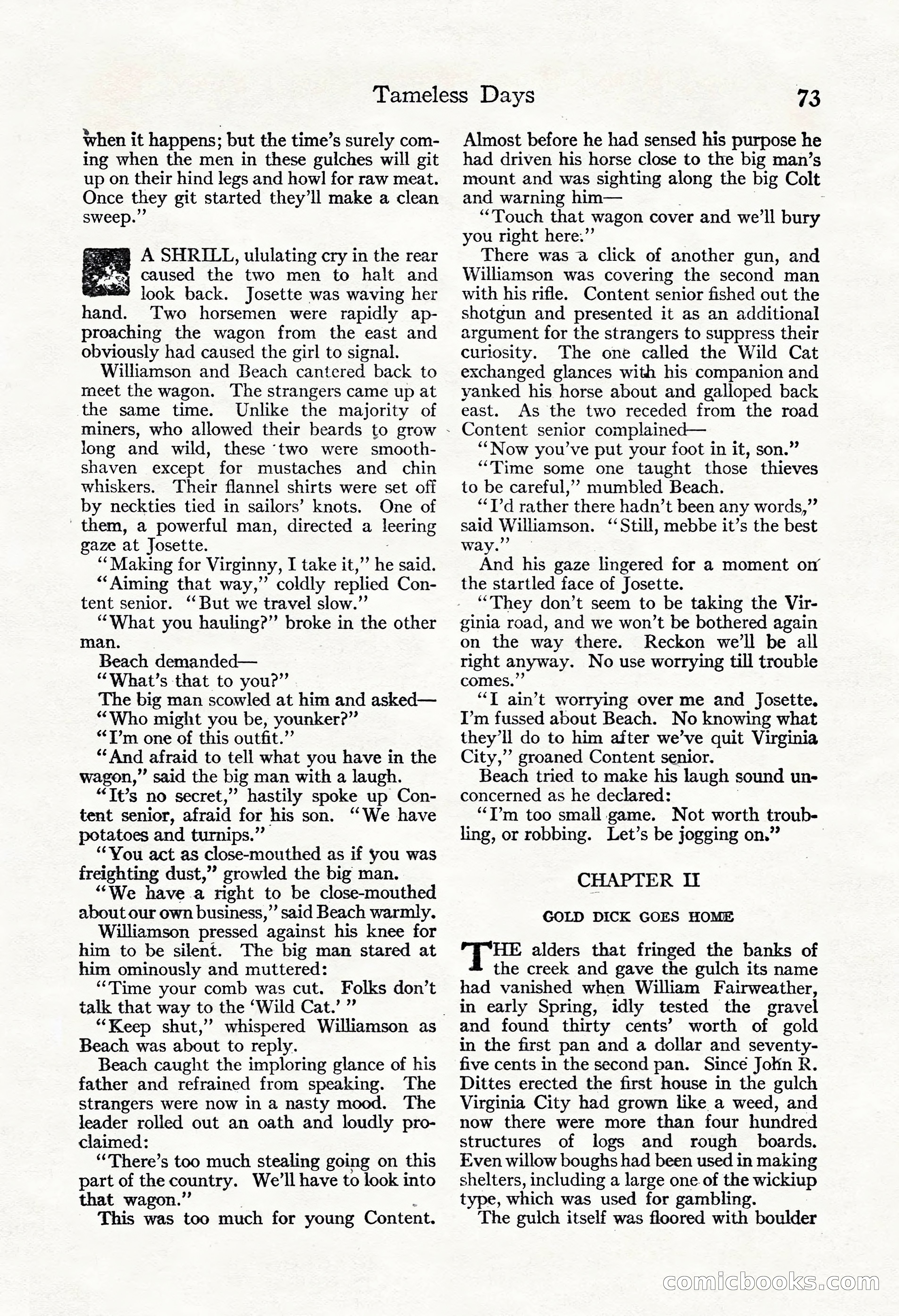 Adventure Magazine, November 30, 1922 — page 83 of 204
