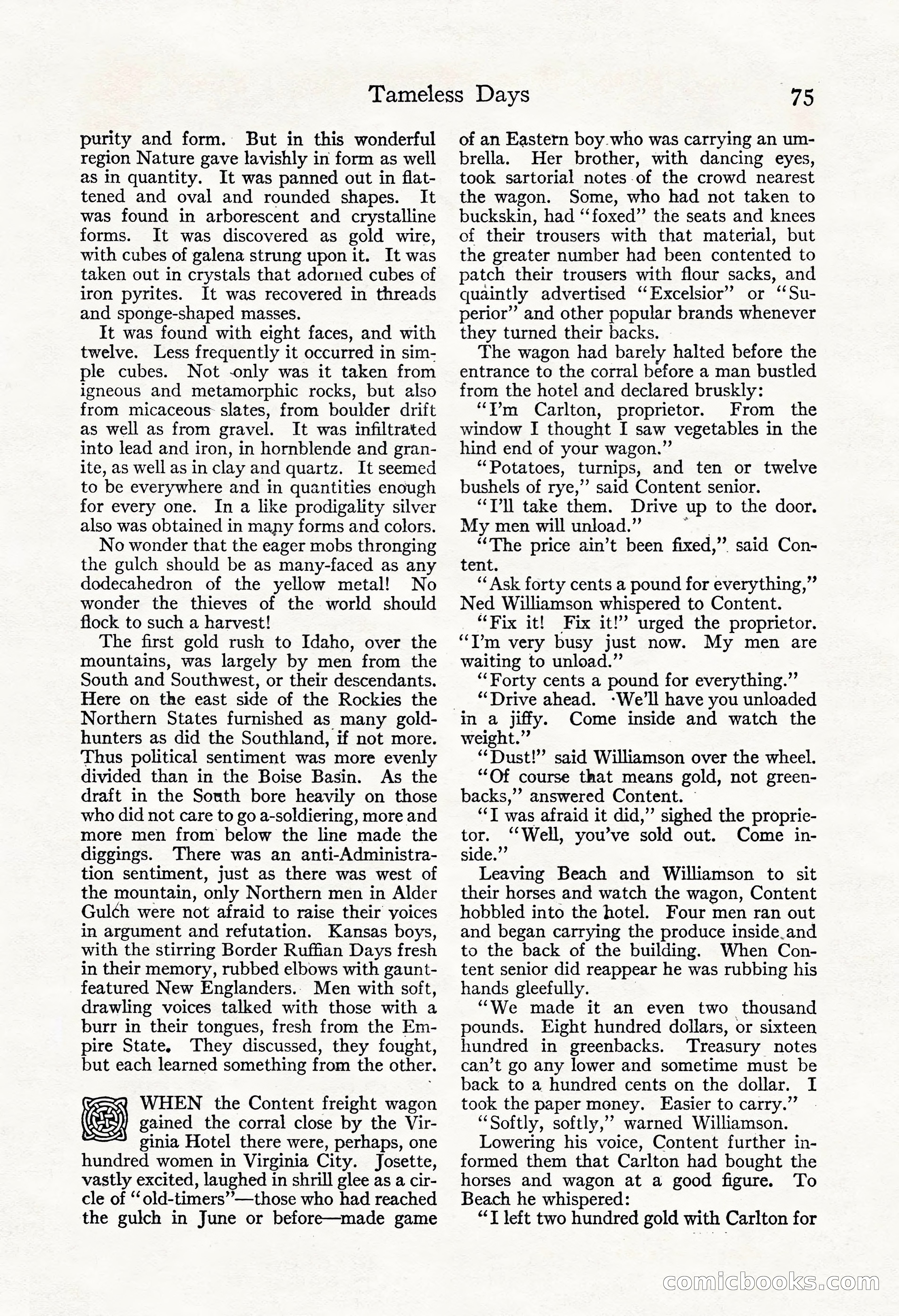 Adventure Magazine, November 30, 1922 — page 85 of 204