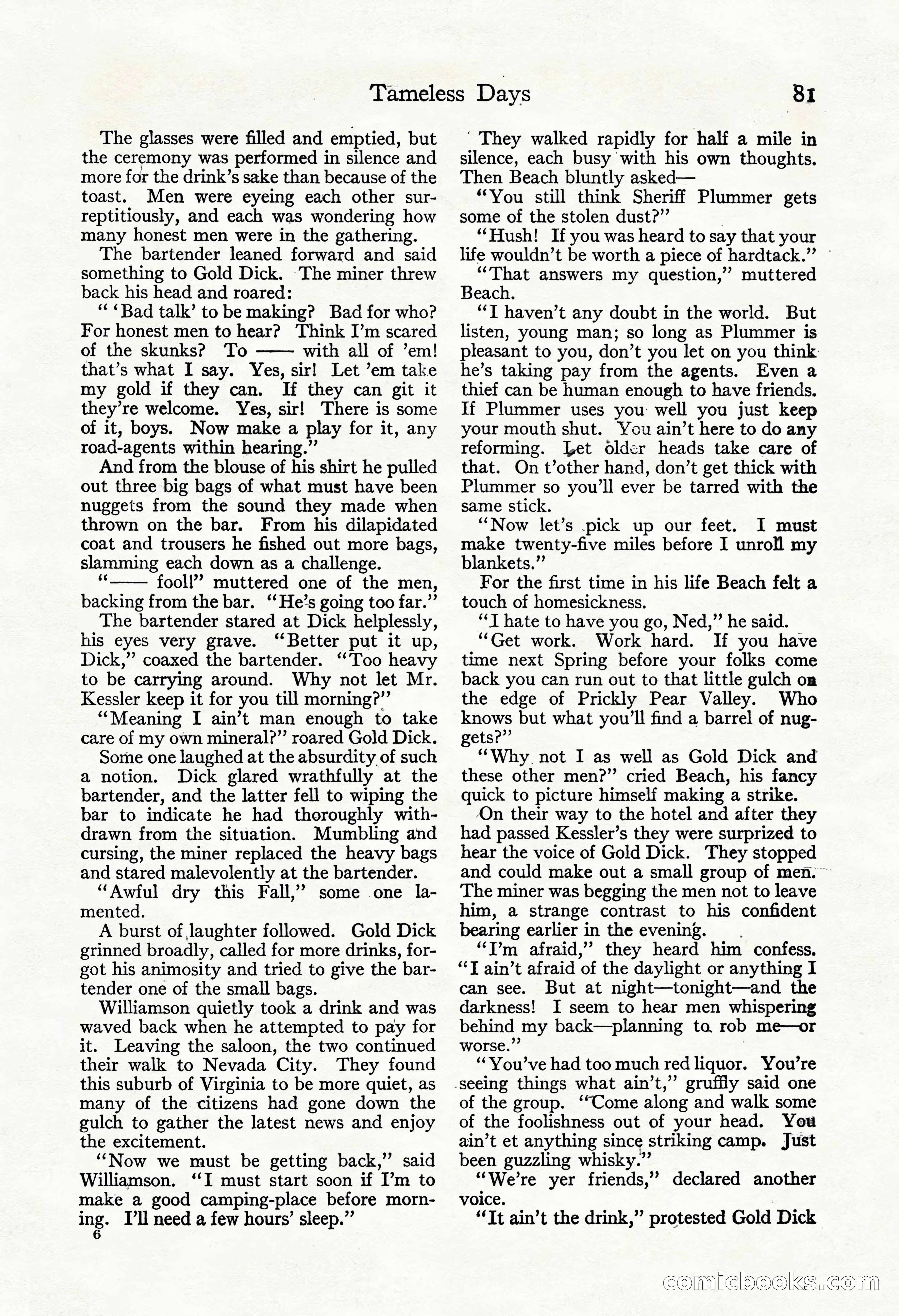 Adventure Magazine, November 30, 1922 — page 91 of 204