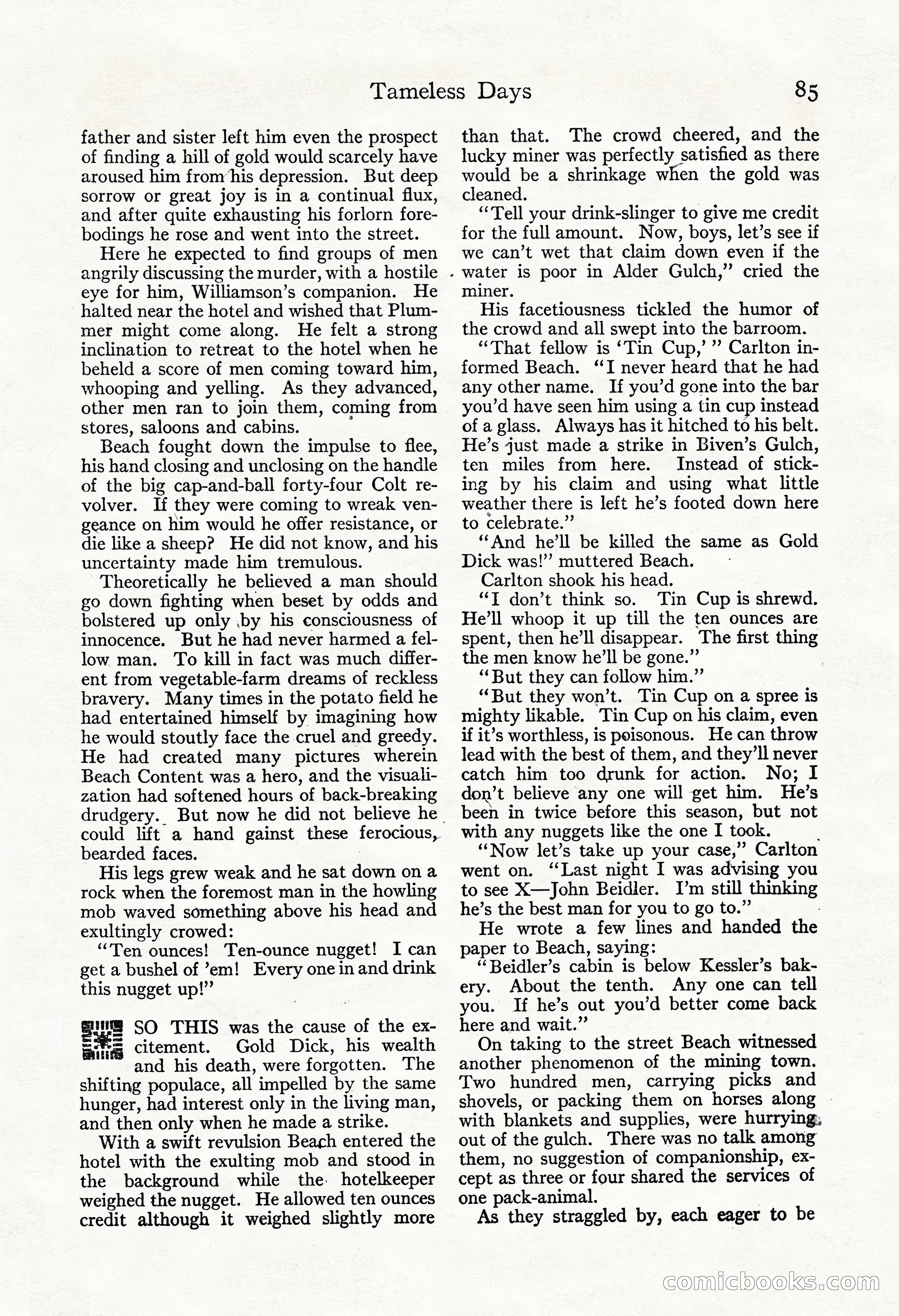 Adventure Magazine, November 30, 1922 — page 95 of 204