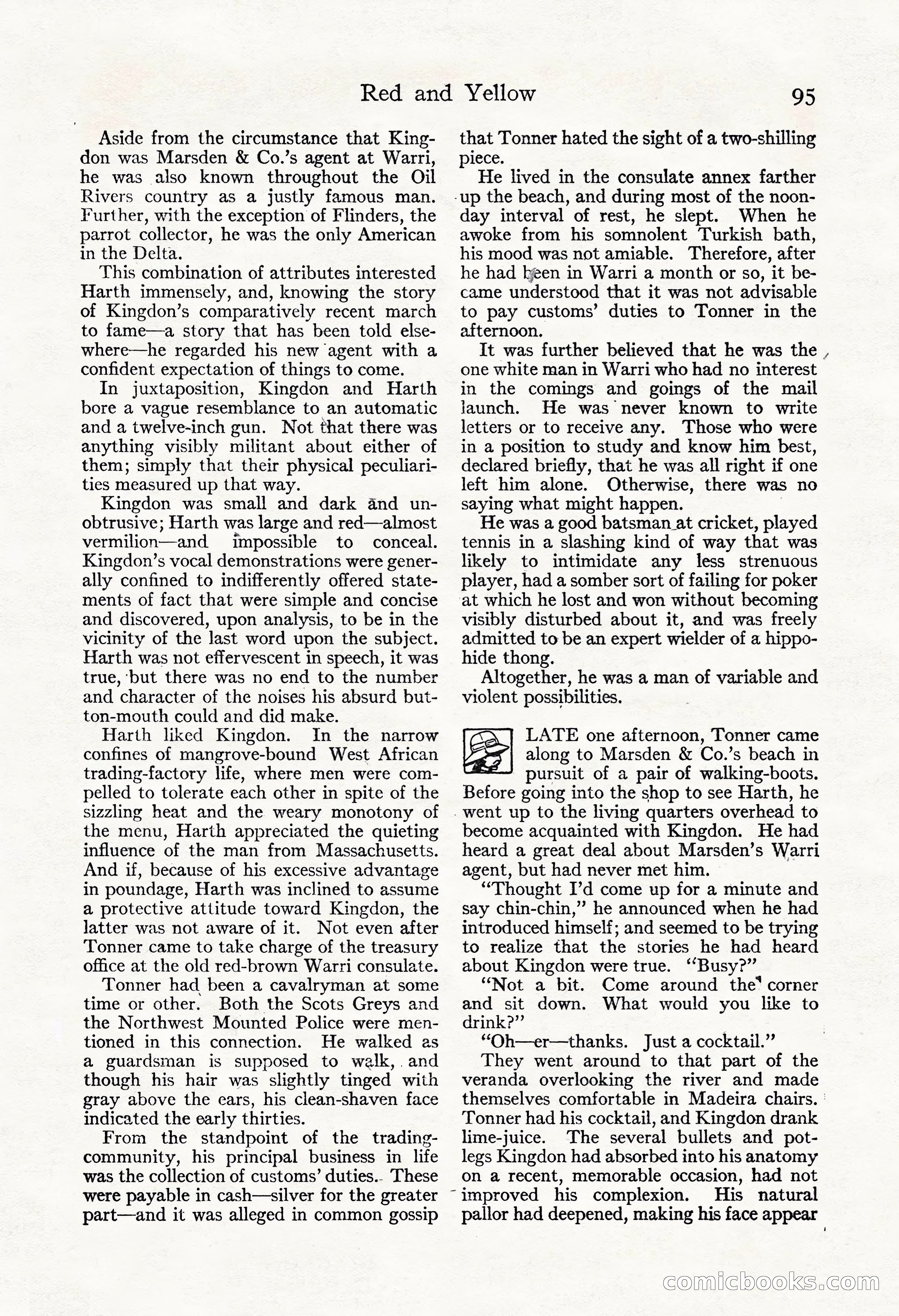 Adventure Magazine, November 30, 1922 — page 105 of 204