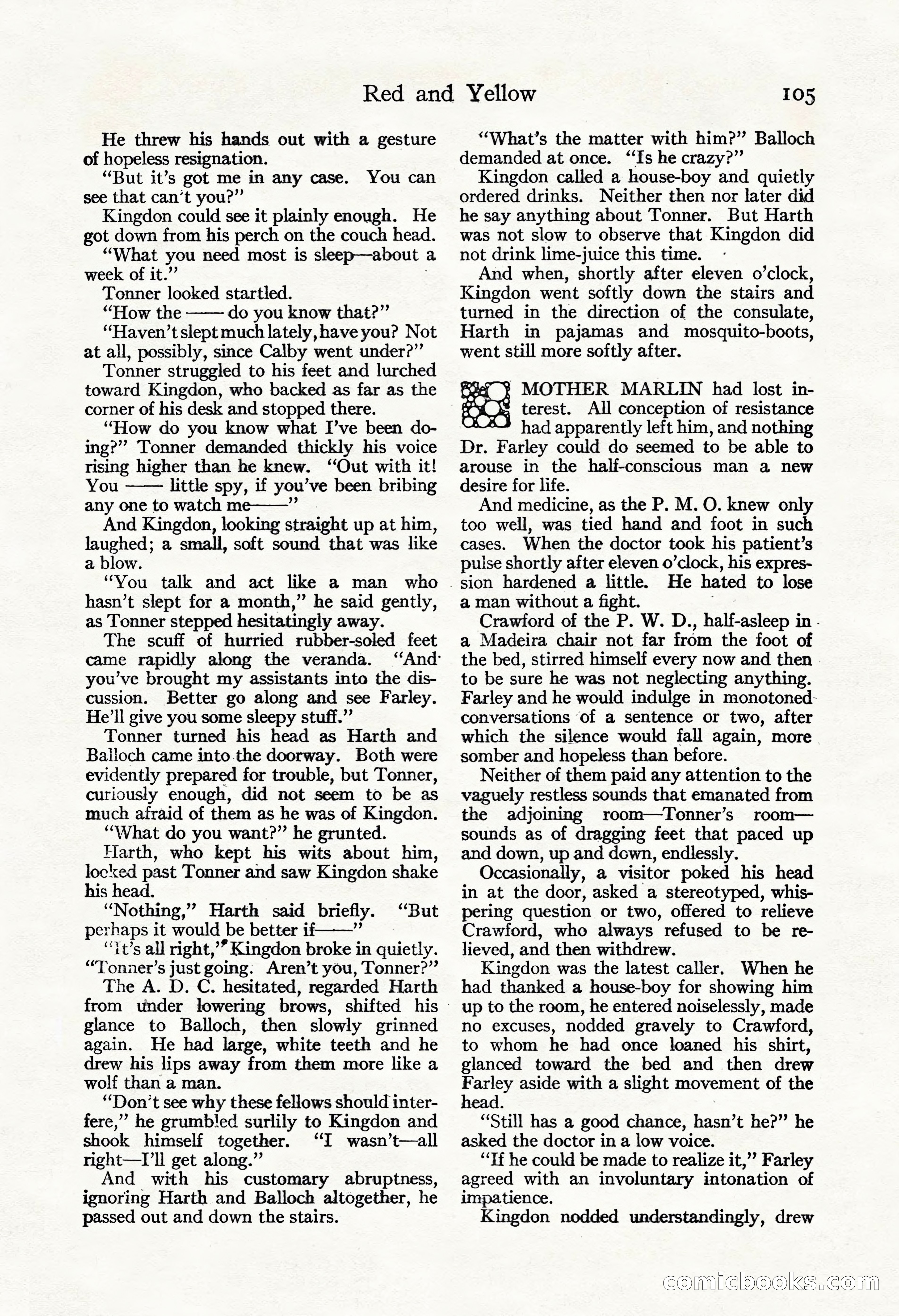 Adventure Magazine, November 30, 1922 — page 115 of 204