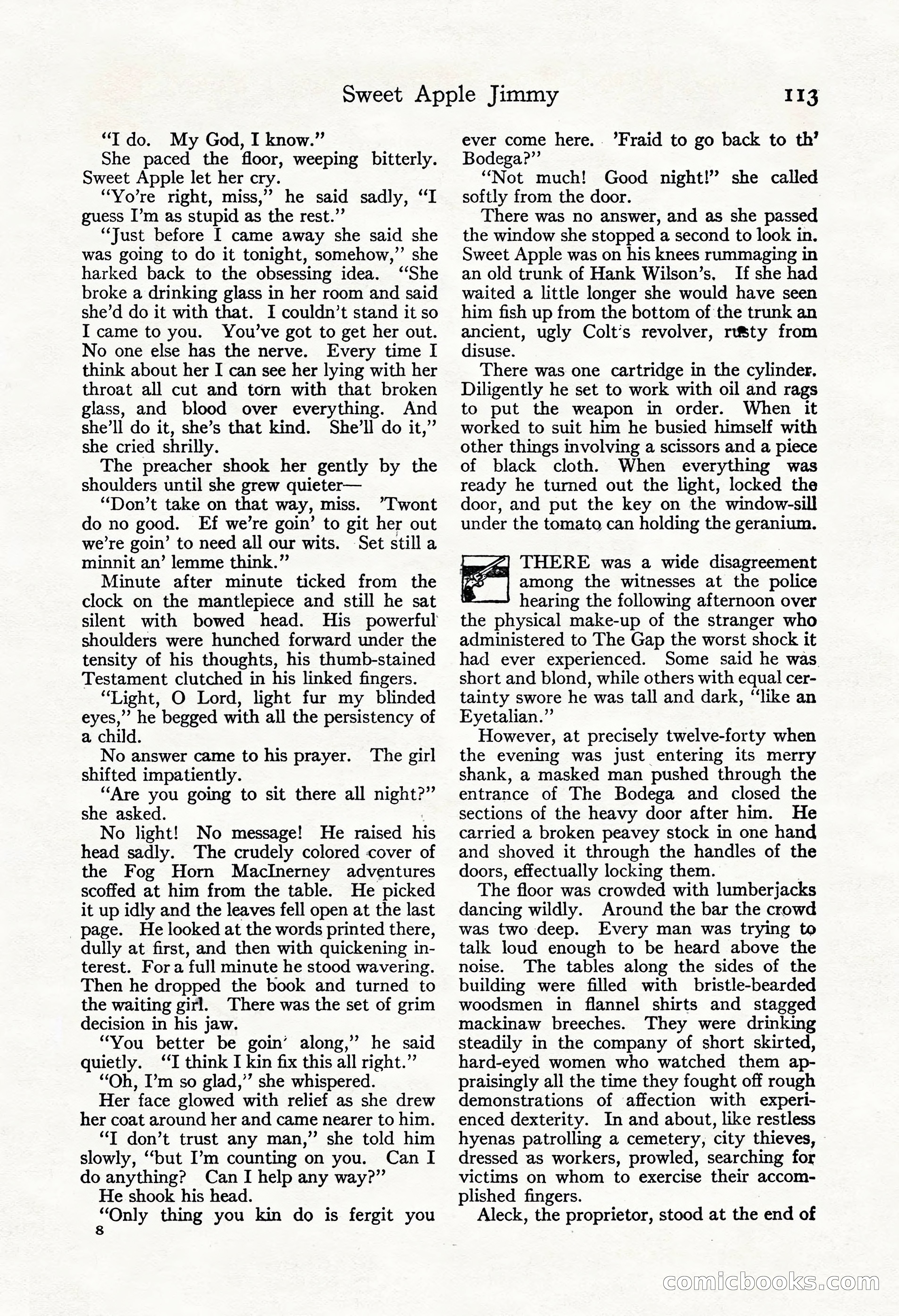 Adventure Magazine, November 30, 1922 — page 123 of 204