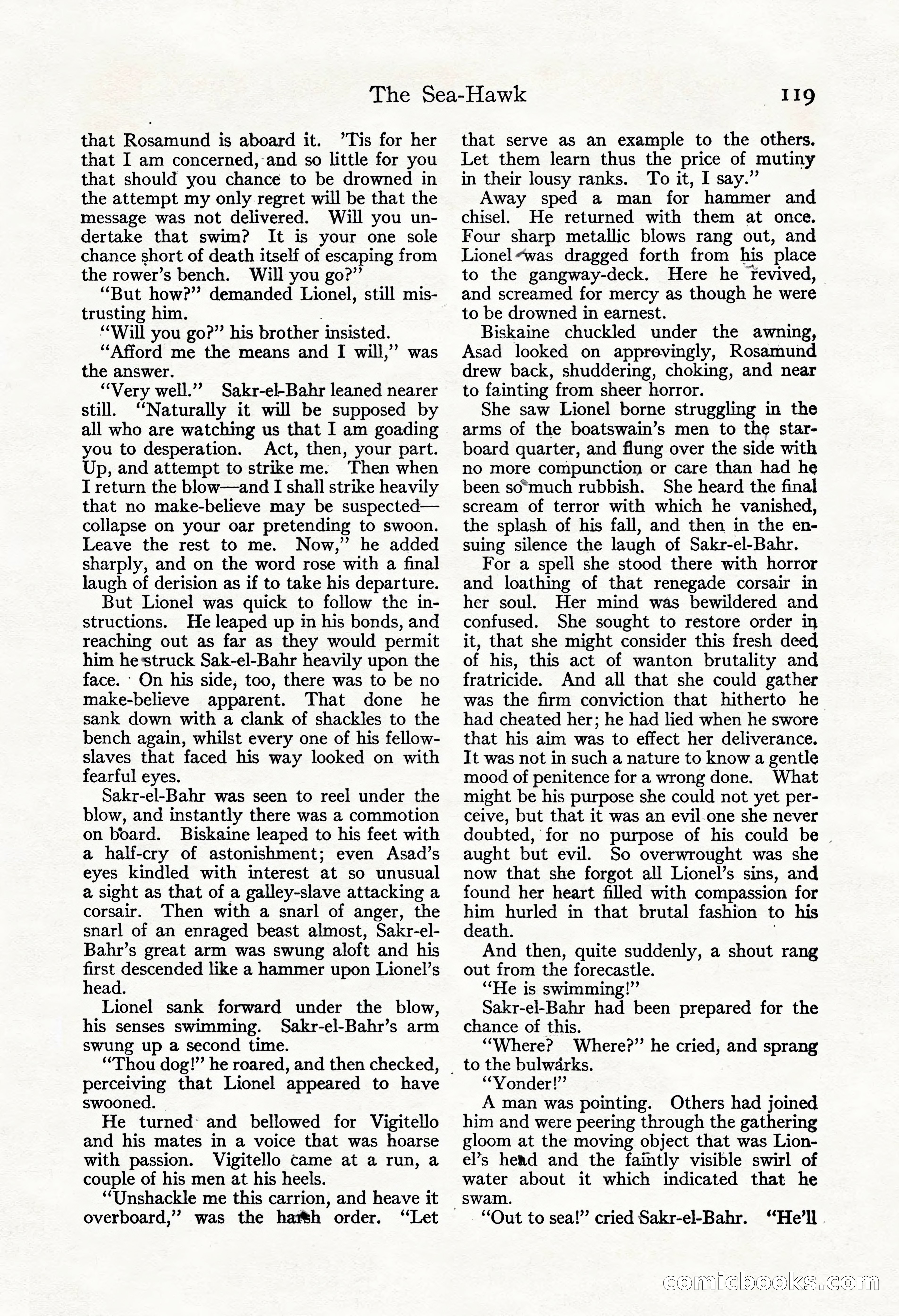 Adventure Magazine, November 30, 1922 — page 129 of 204