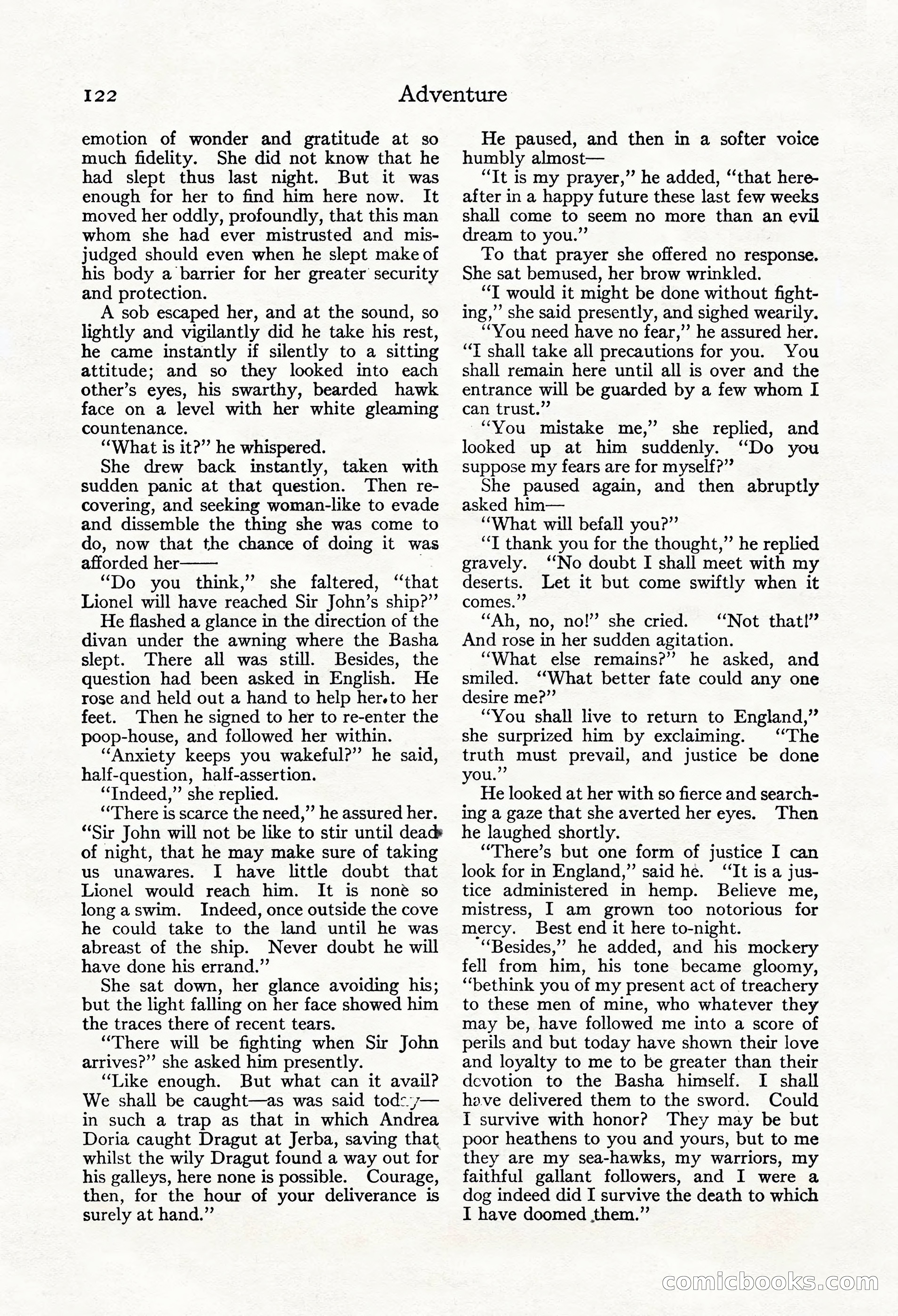 Adventure Magazine, November 30, 1922 — page 132 of 204