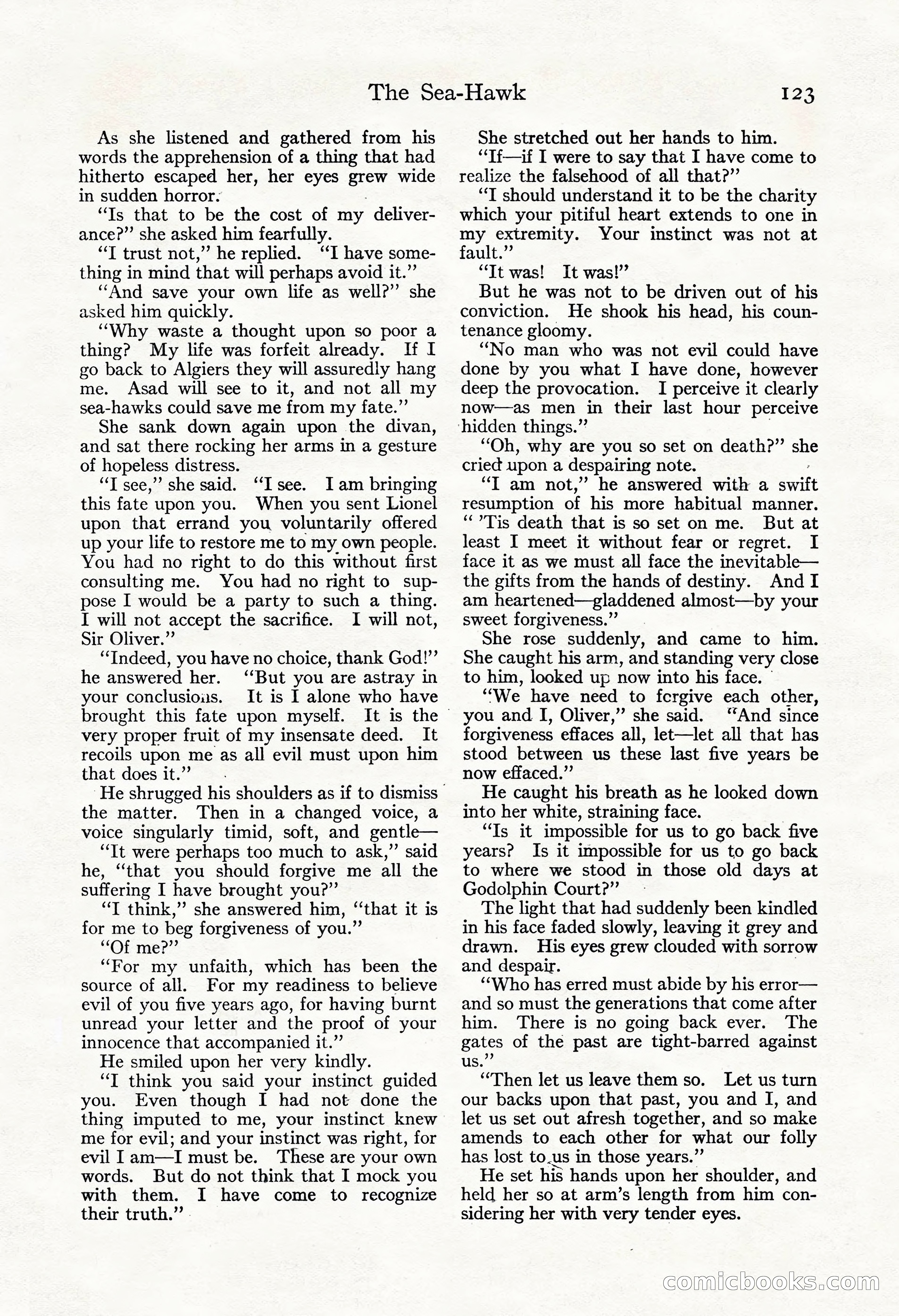 Adventure Magazine, November 30, 1922 — page 133 of 204