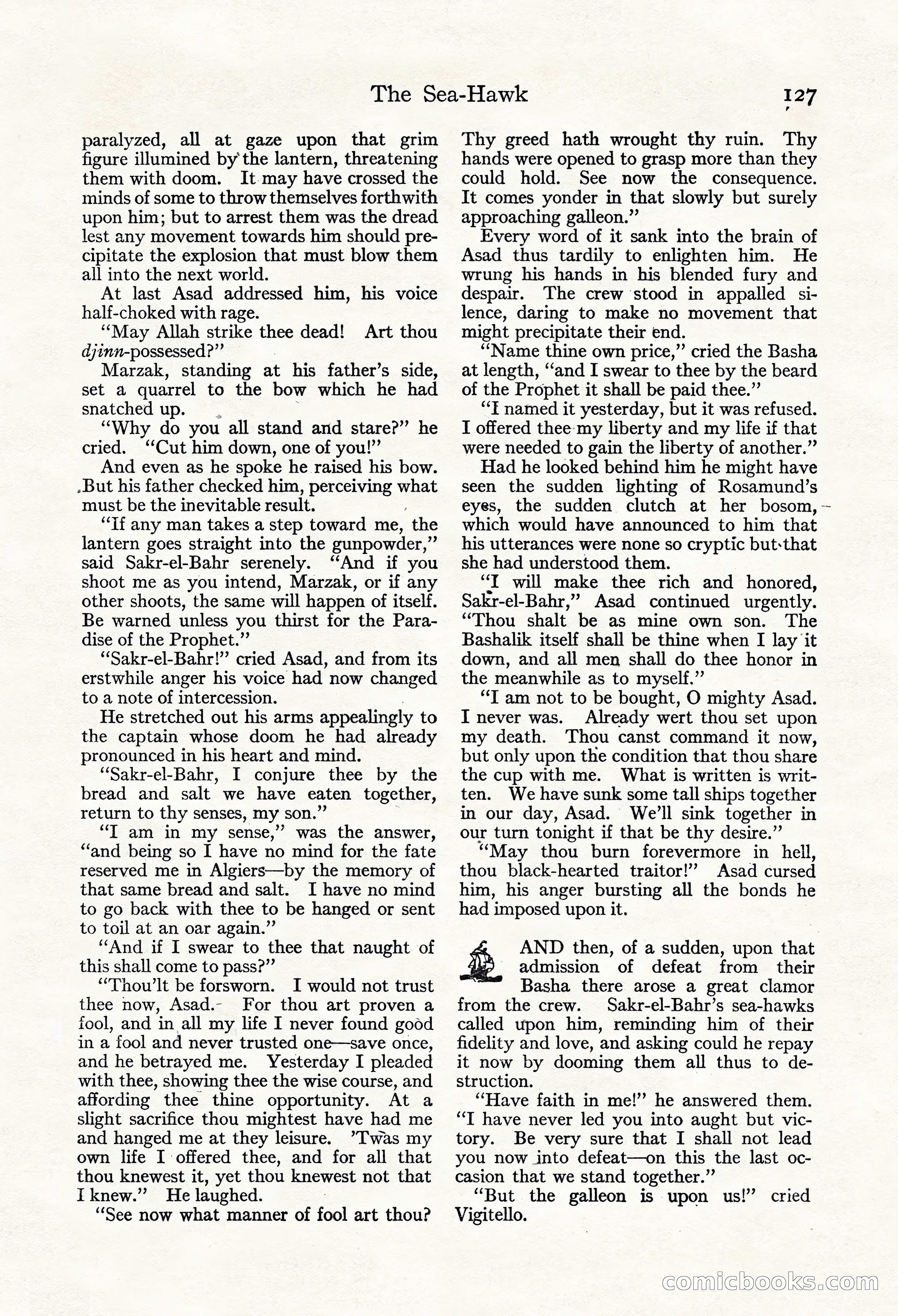 Adventure Magazine, November 30, 1922 — page 137 of 204