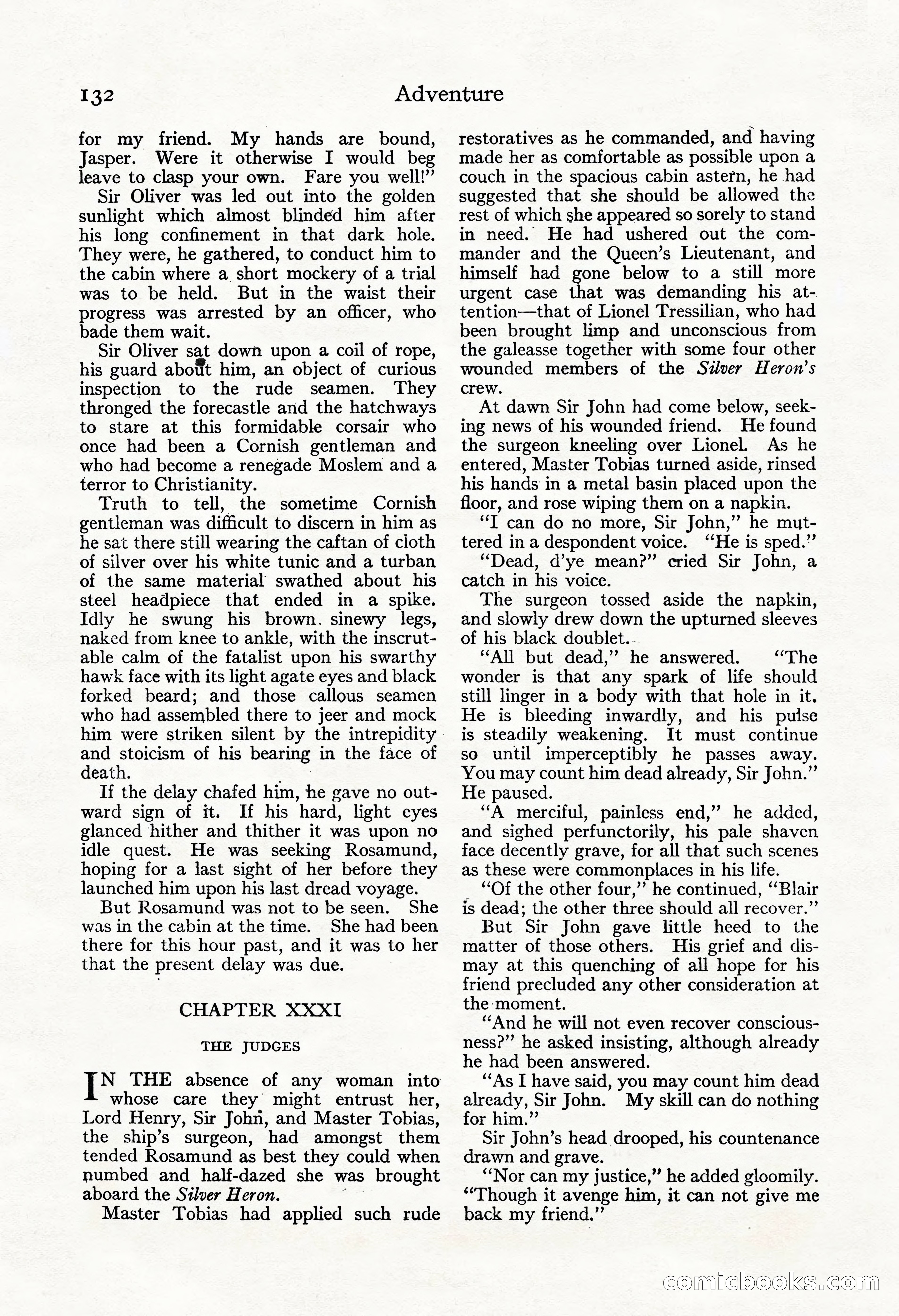 Adventure Magazine, November 30, 1922 — page 142 of 204