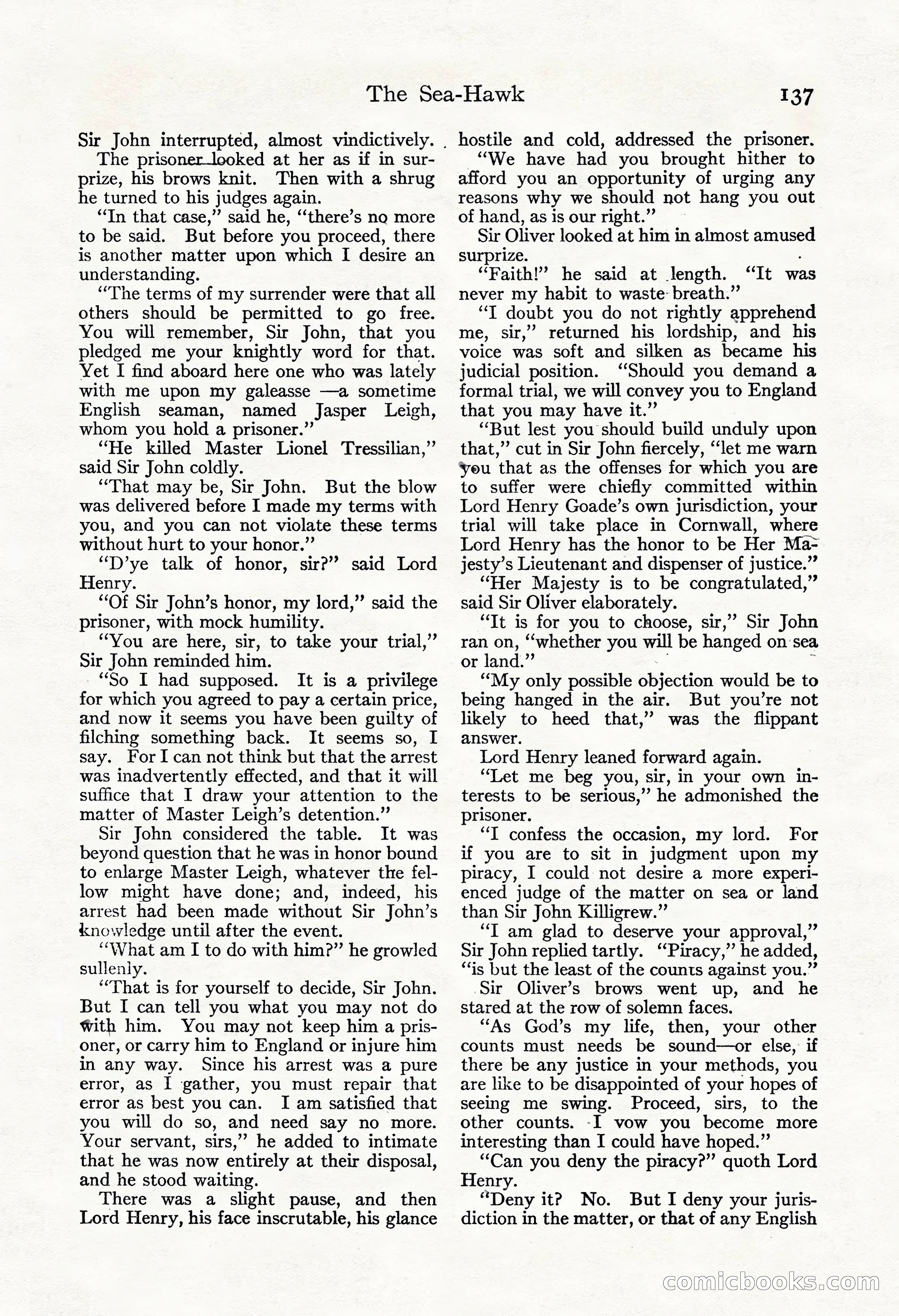 Adventure Magazine, November 30, 1922 — page 147 of 204