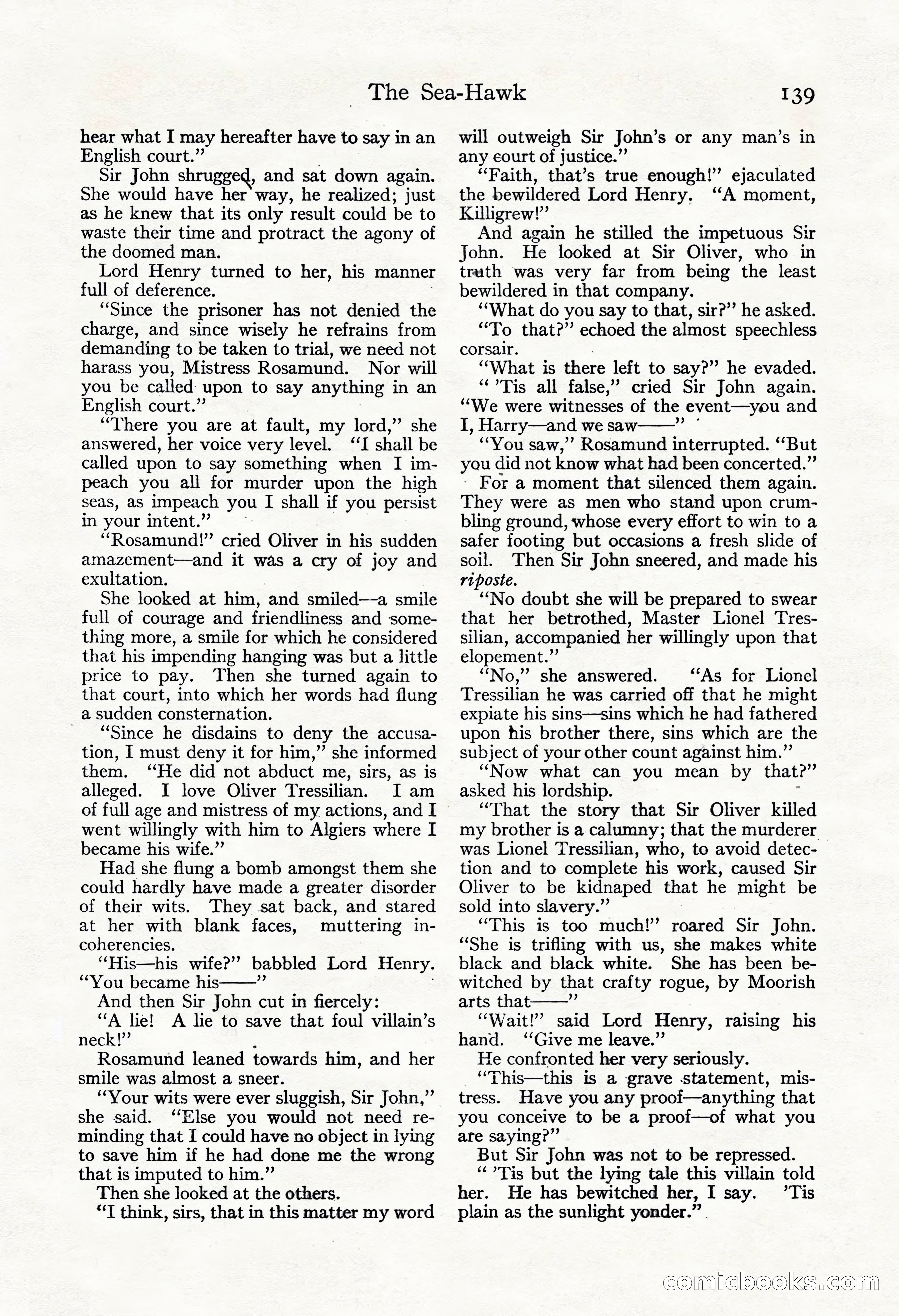 Adventure Magazine, November 30, 1922 — page 149 of 204