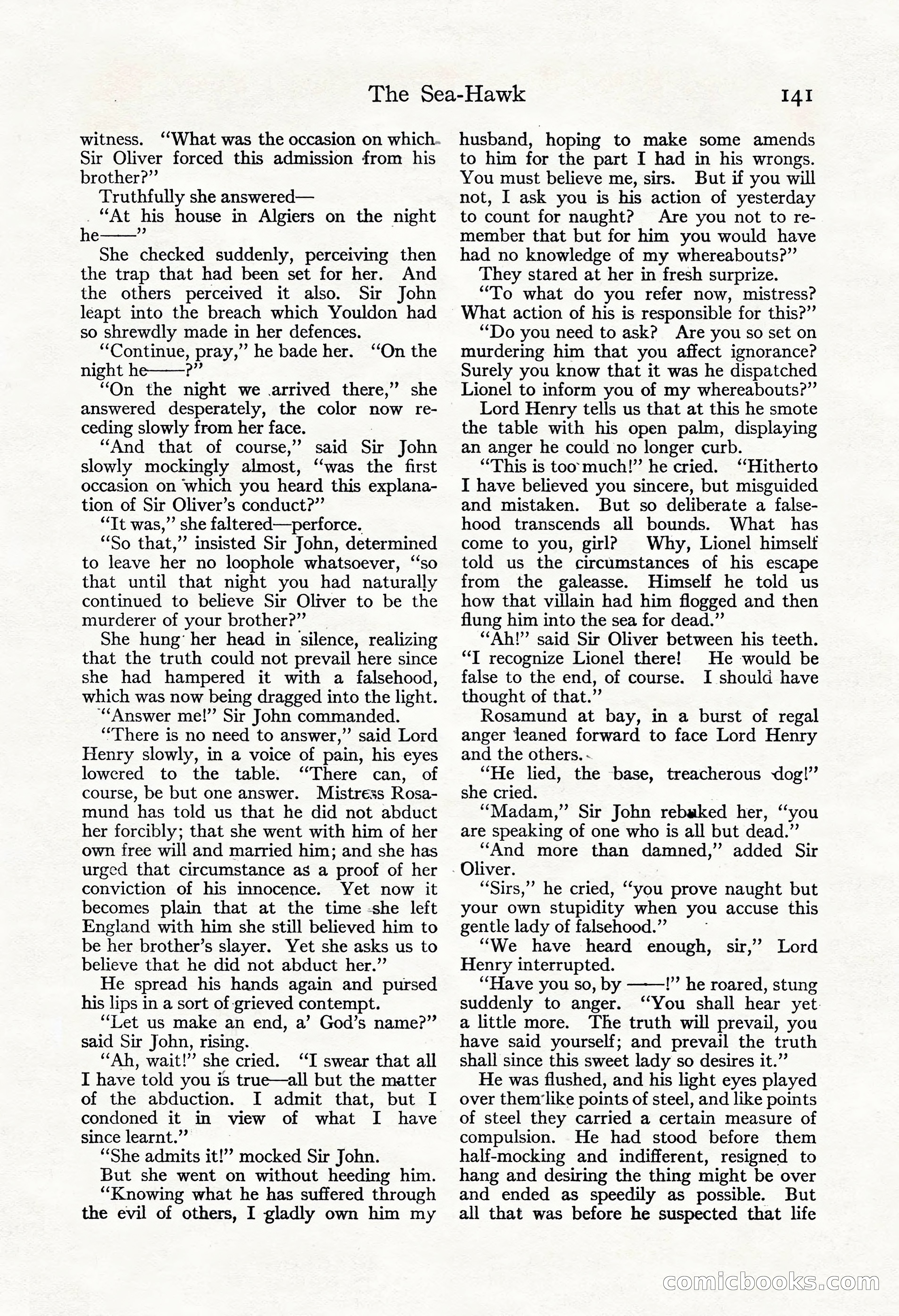 Adventure Magazine, November 30, 1922 — page 151 of 204