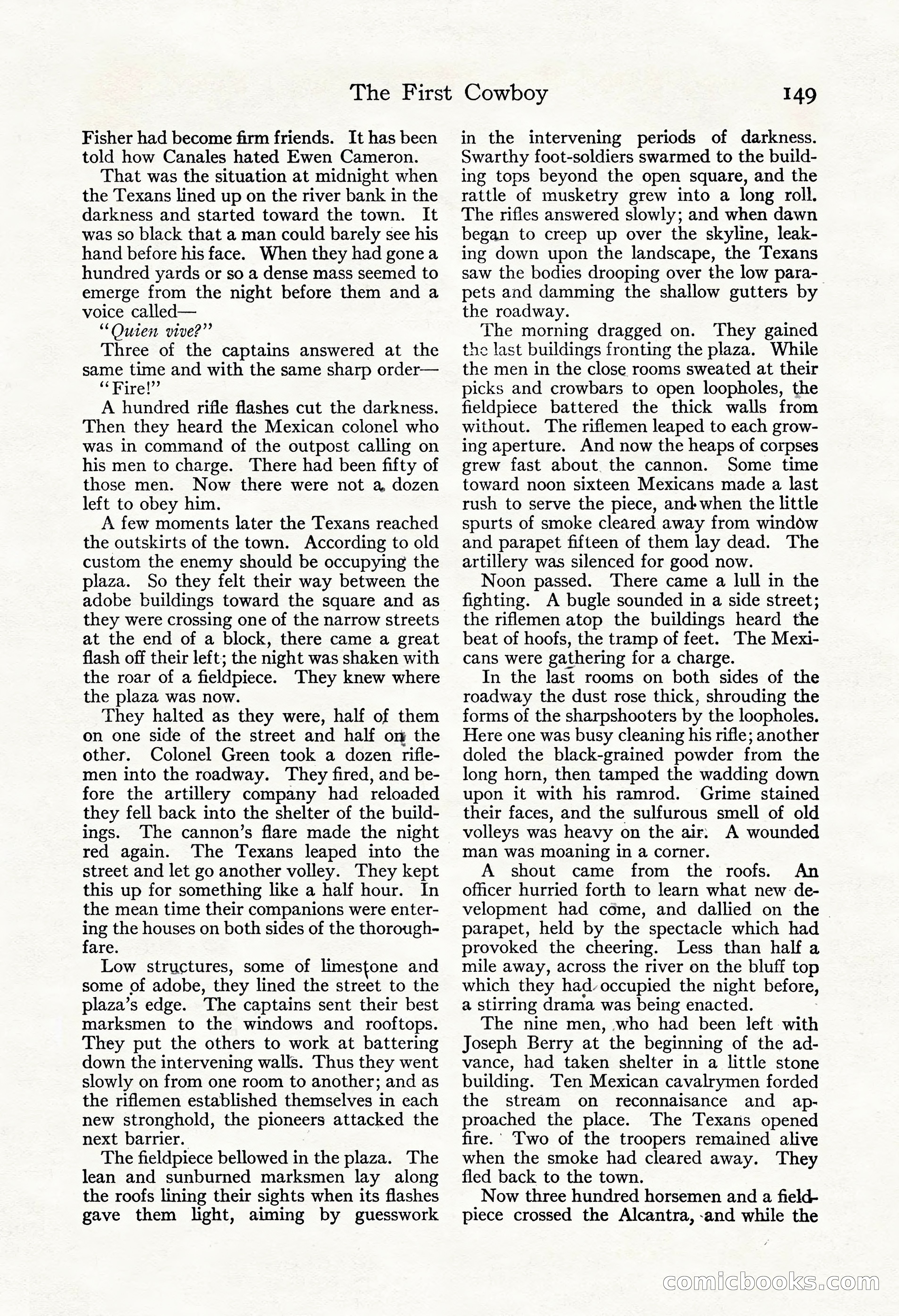 Adventure Magazine, November 30, 1922 — page 159 of 204
