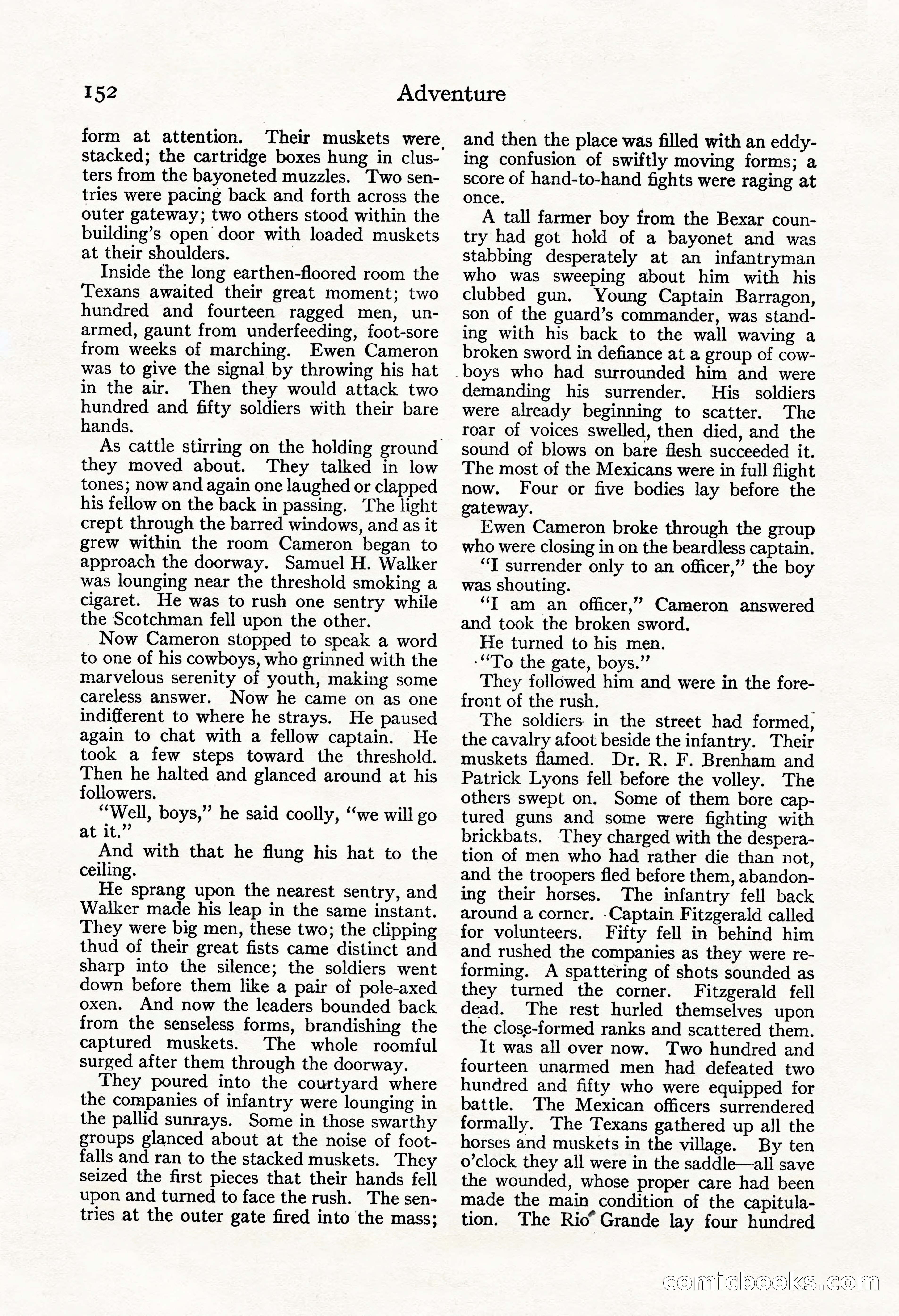 Adventure Magazine, November 30, 1922 — page 162 of 204