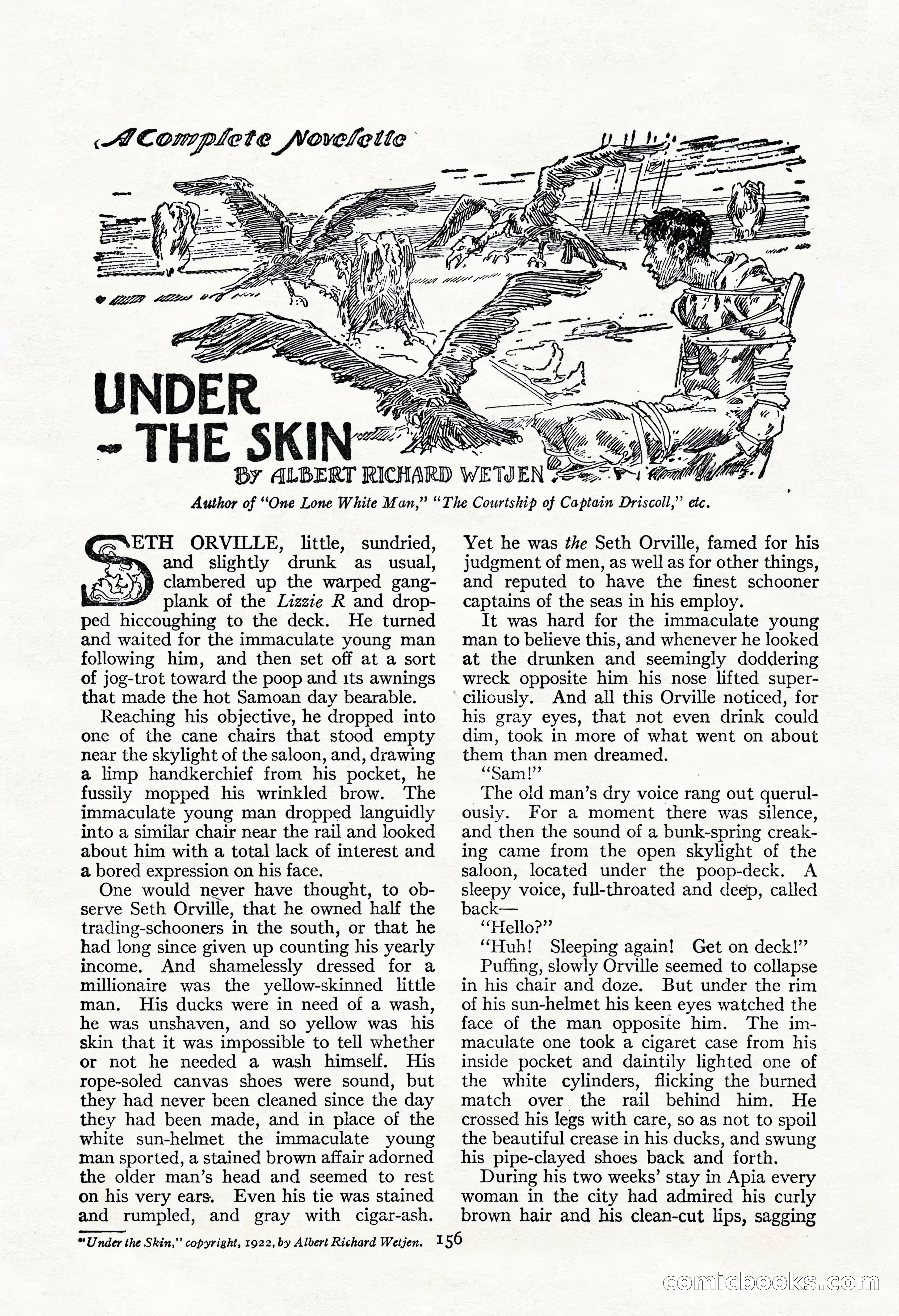 Adventure Magazine, November 30, 1922 — page 166 of 204
