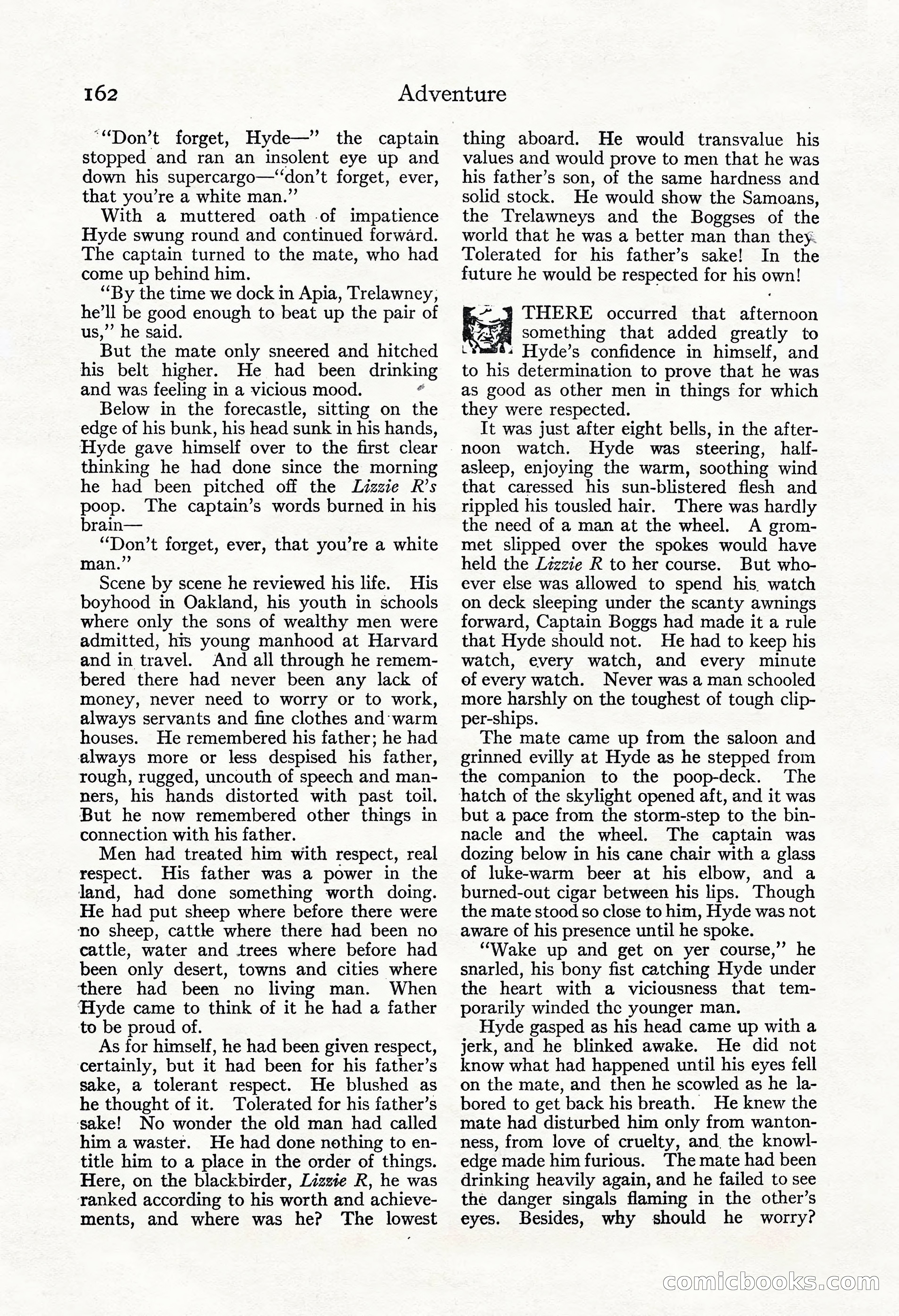 Adventure Magazine, November 30, 1922 — page 172 of 204