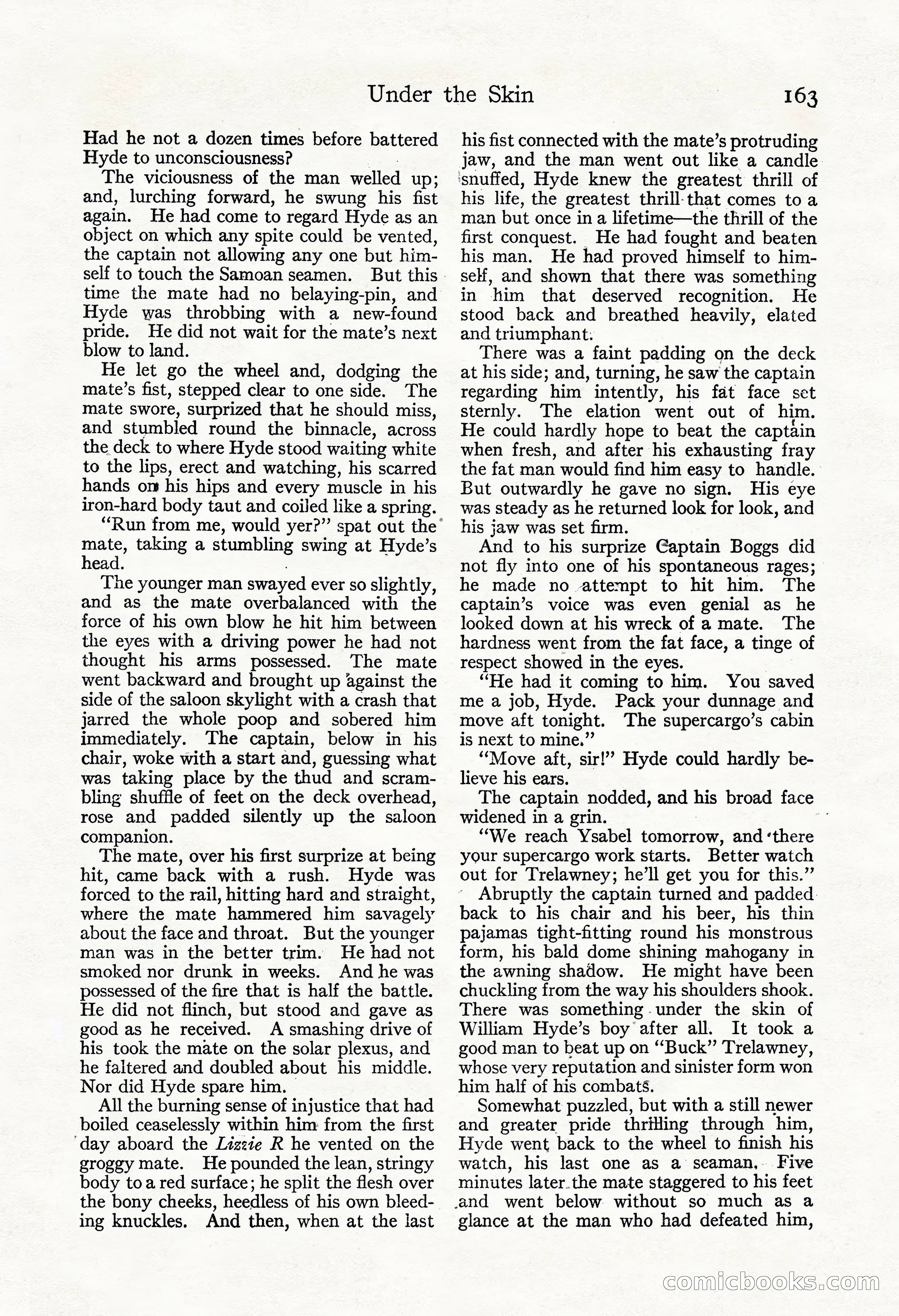 Adventure Magazine, November 30, 1922 — page 173 of 204