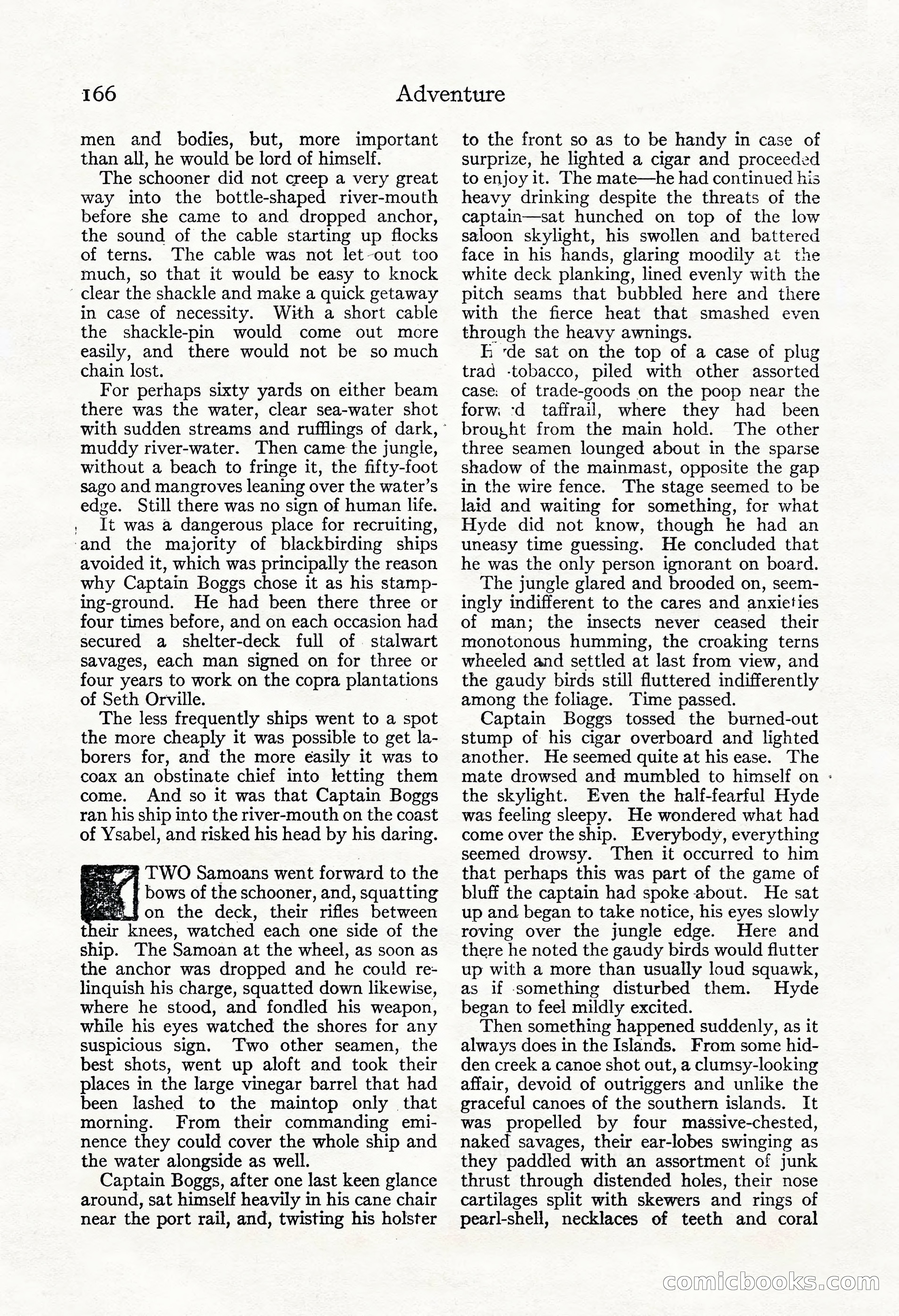 Adventure Magazine, November 30, 1922 — page 176 of 204