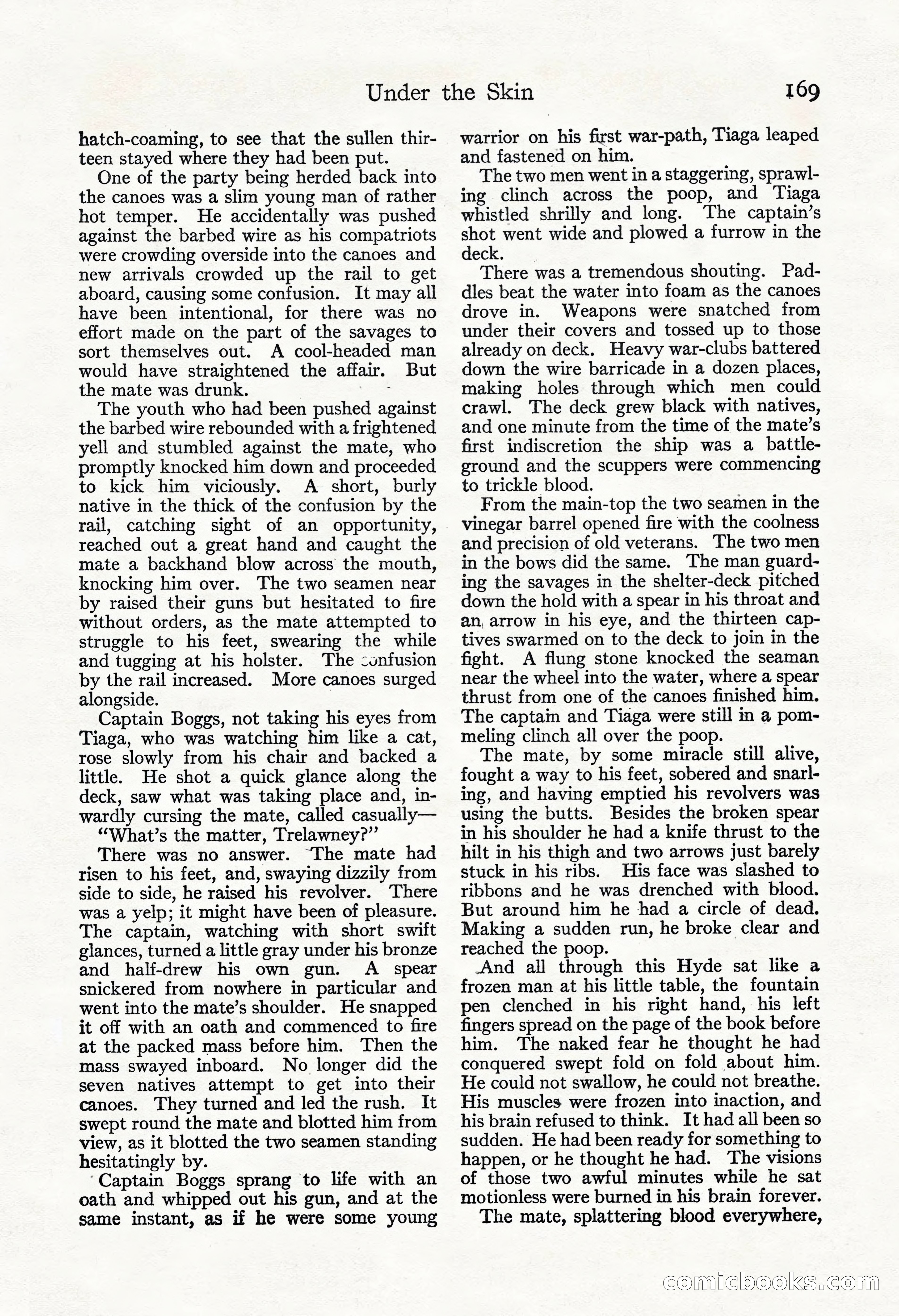 Adventure Magazine, November 30, 1922 — page 179 of 204