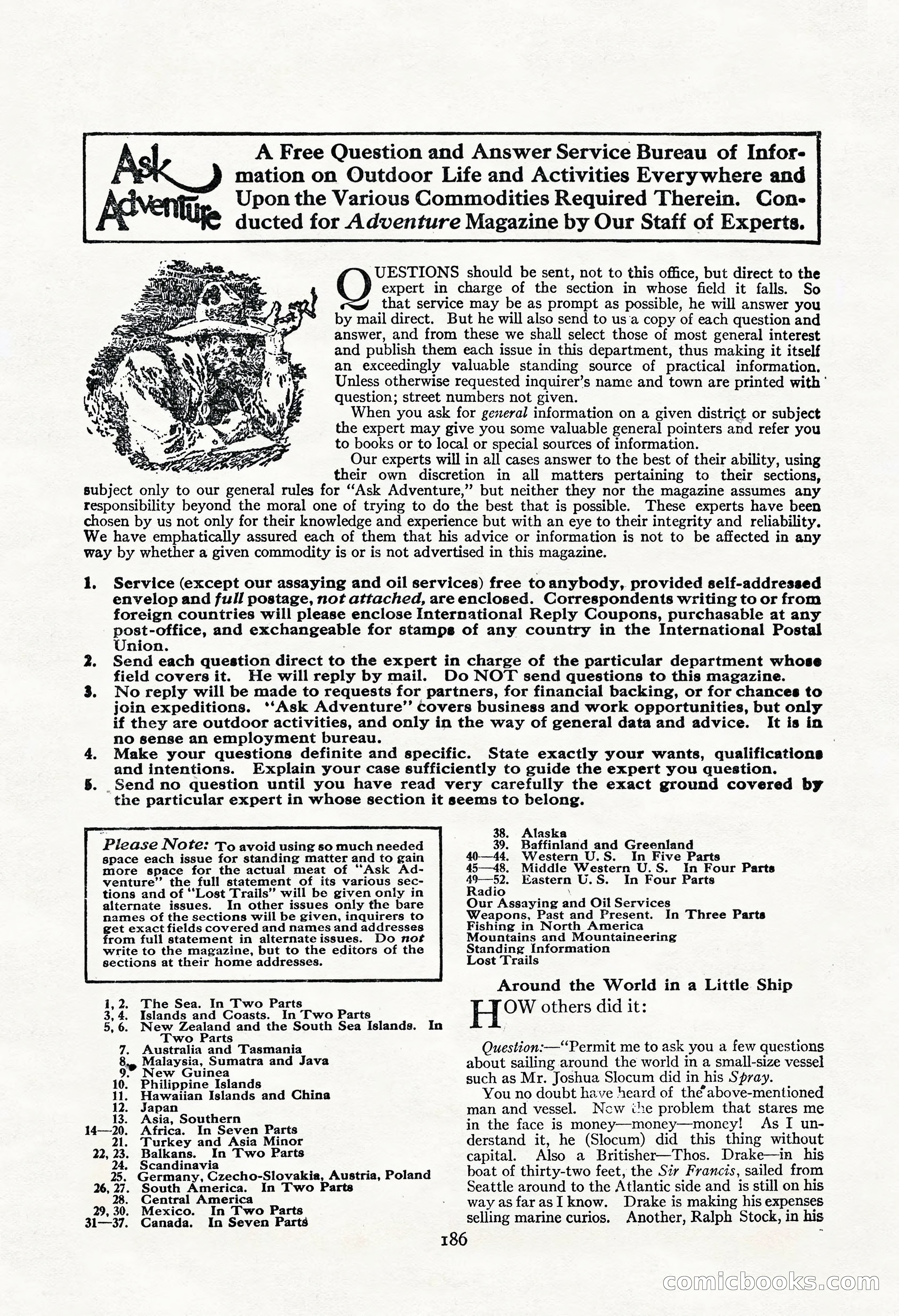 Adventure Magazine, November 30, 1922 — page 196 of 204