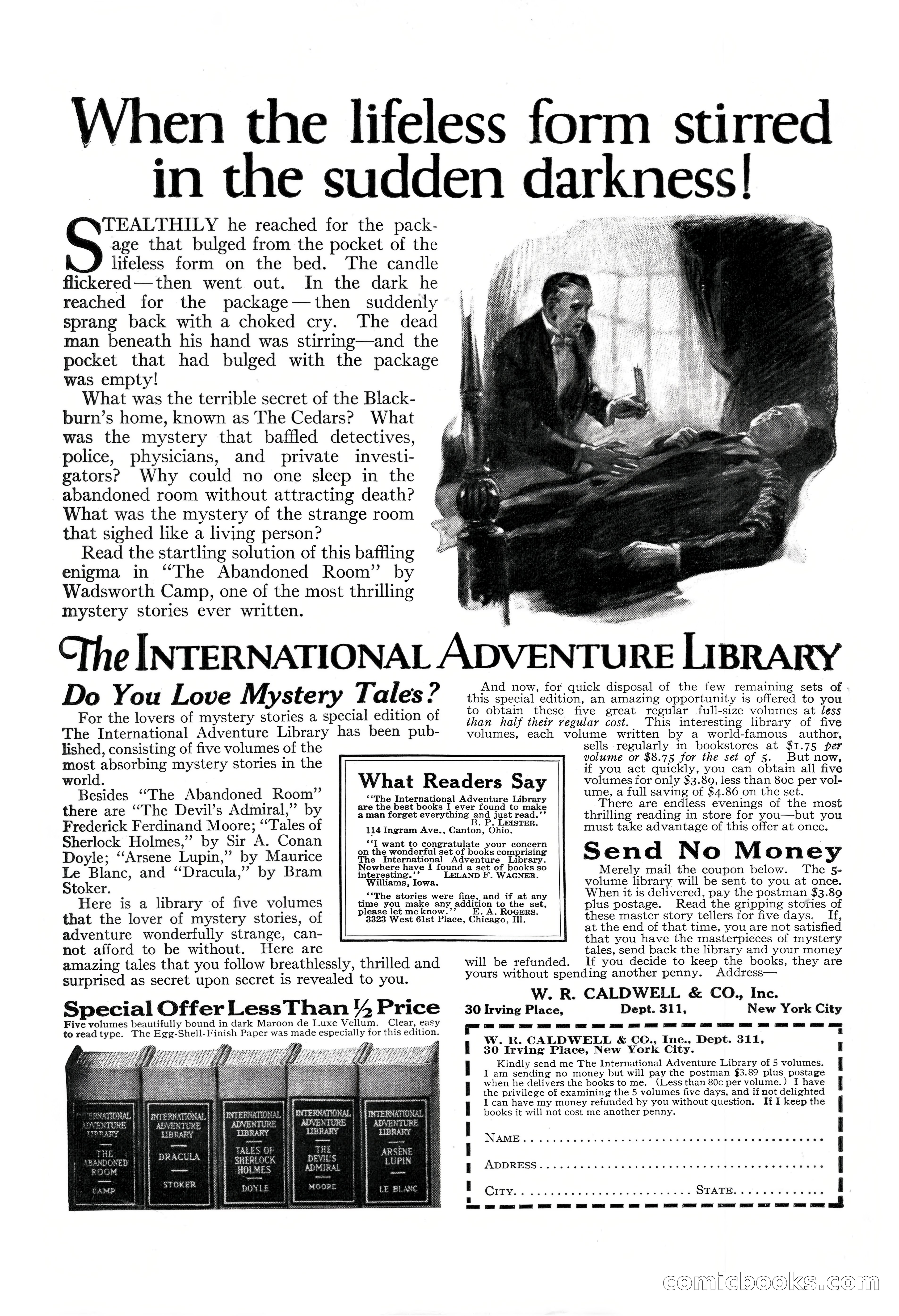 Adventure Magazine, November 30, 1922 — page 203 of 204