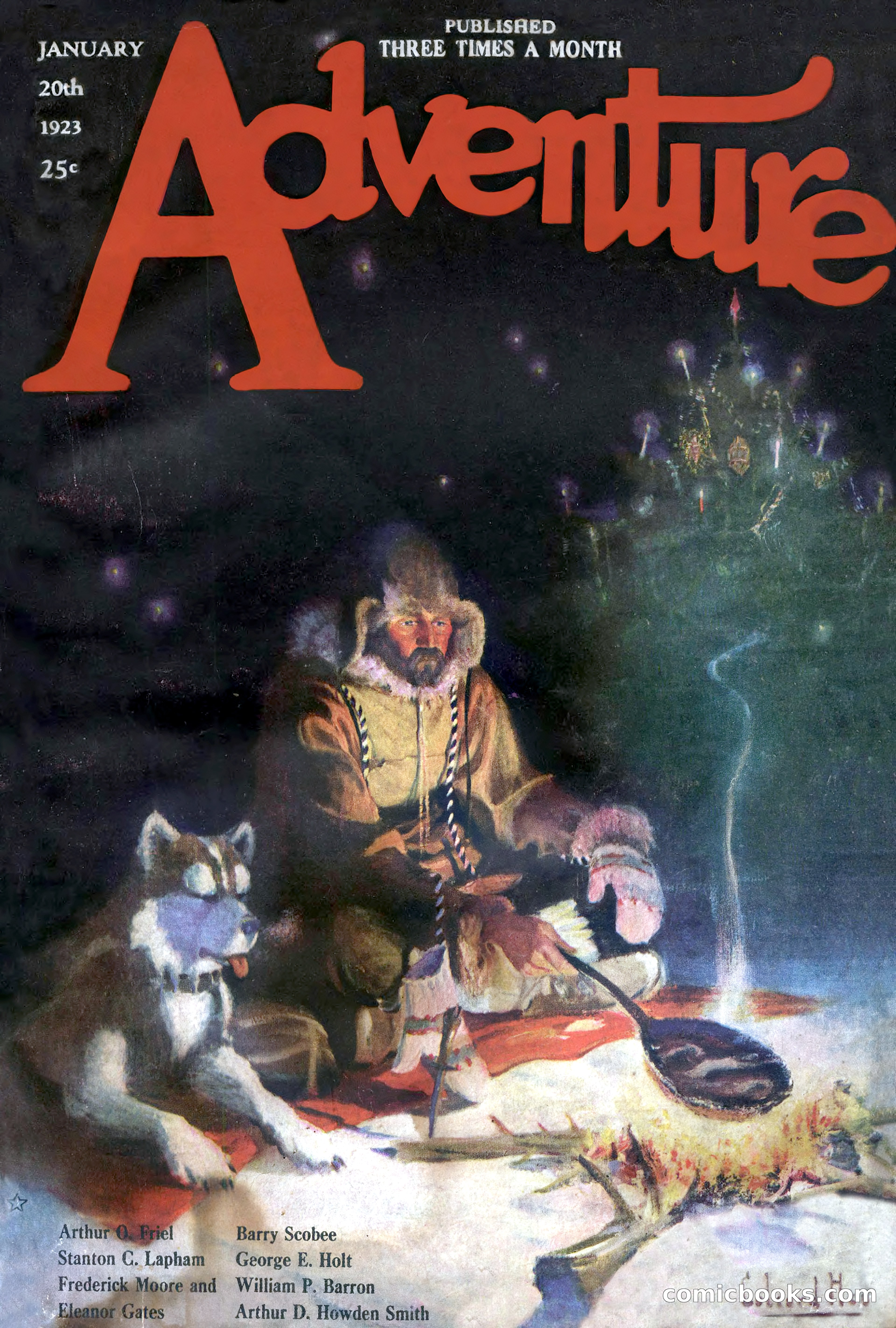 Adventure Magazine, January 20, 1923