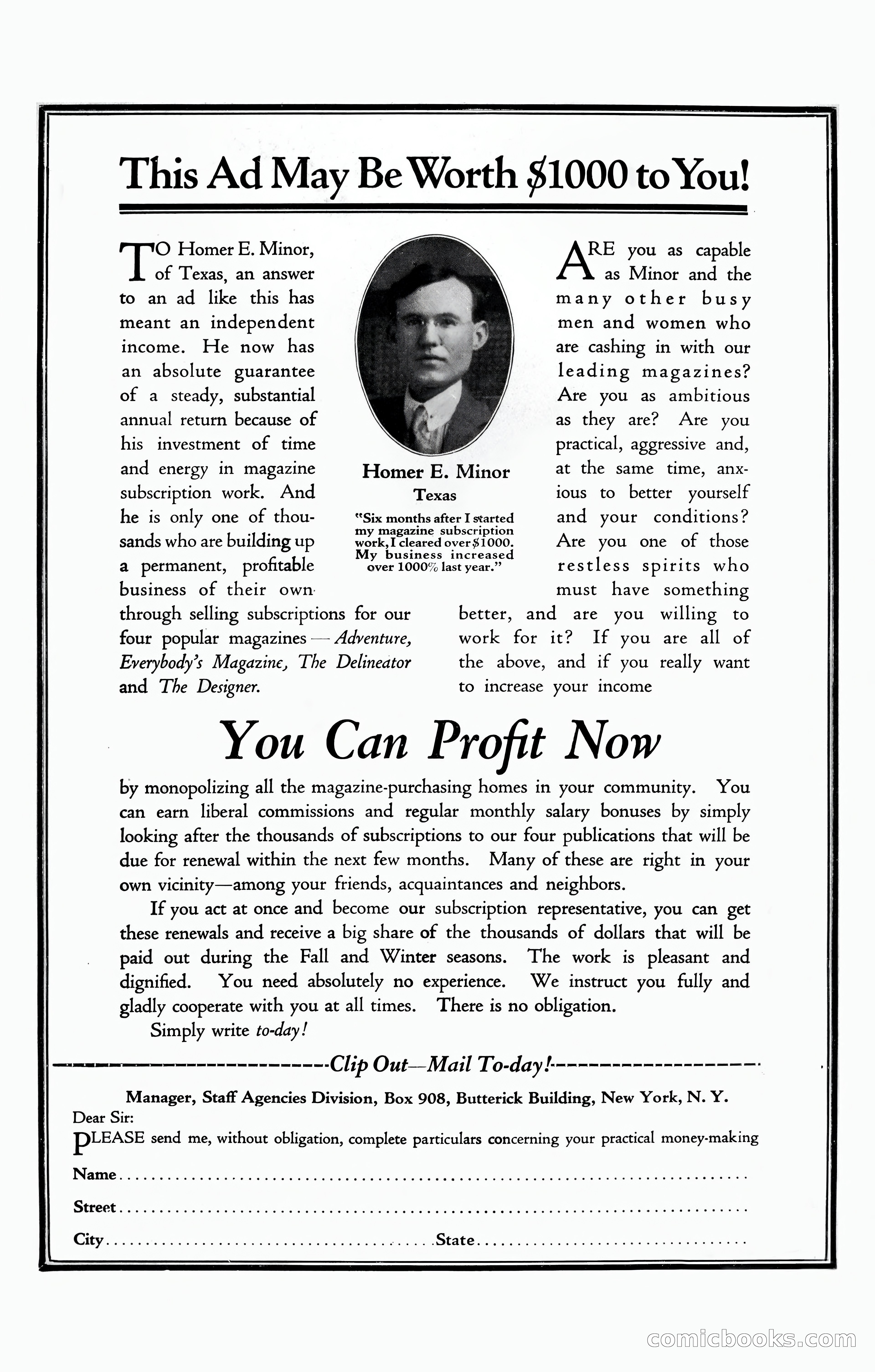 Adventure Magazine, January 20, 1923 — page 2 of 194