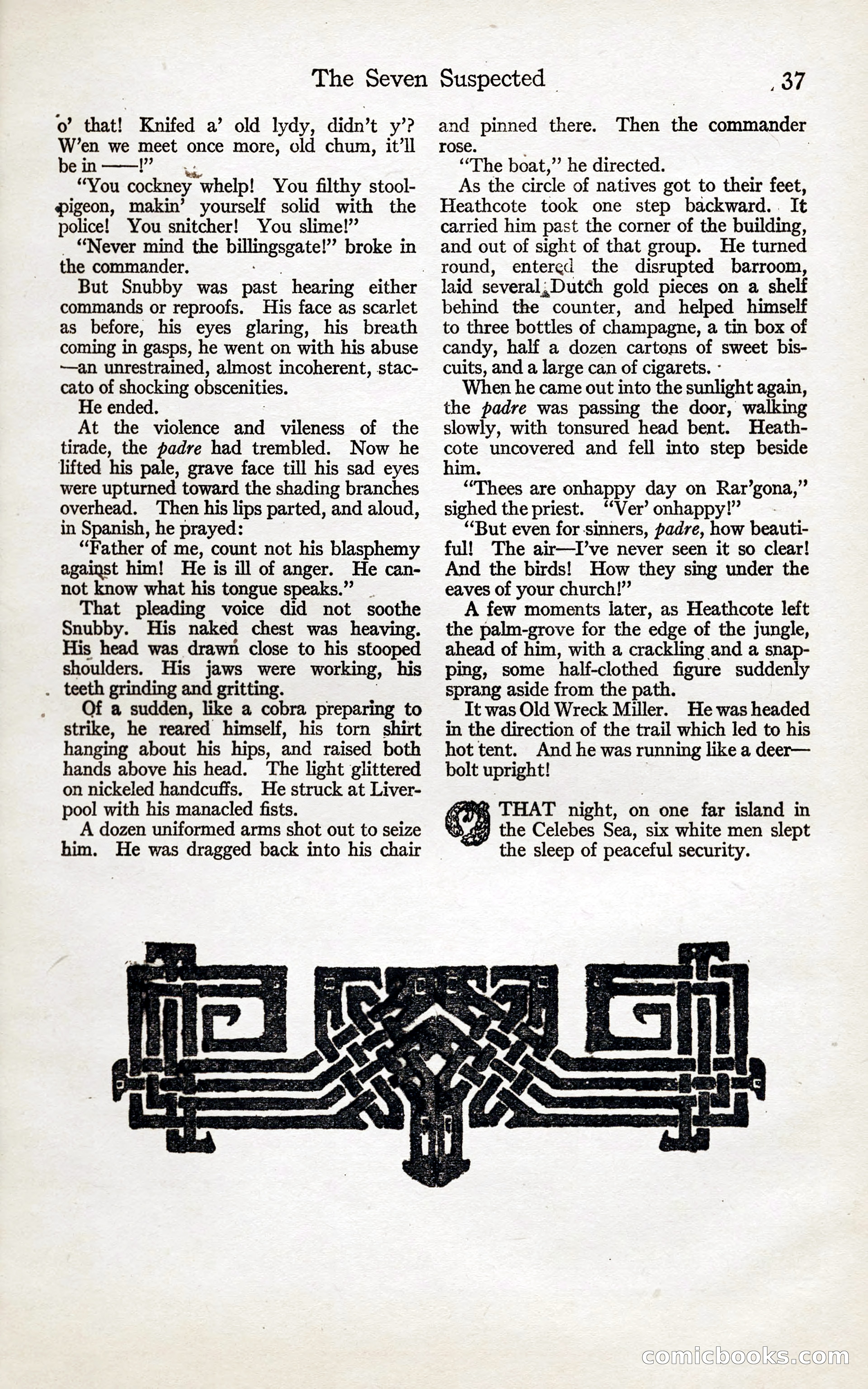 Adventure Magazine, January 20, 1923 — page 39 of 194