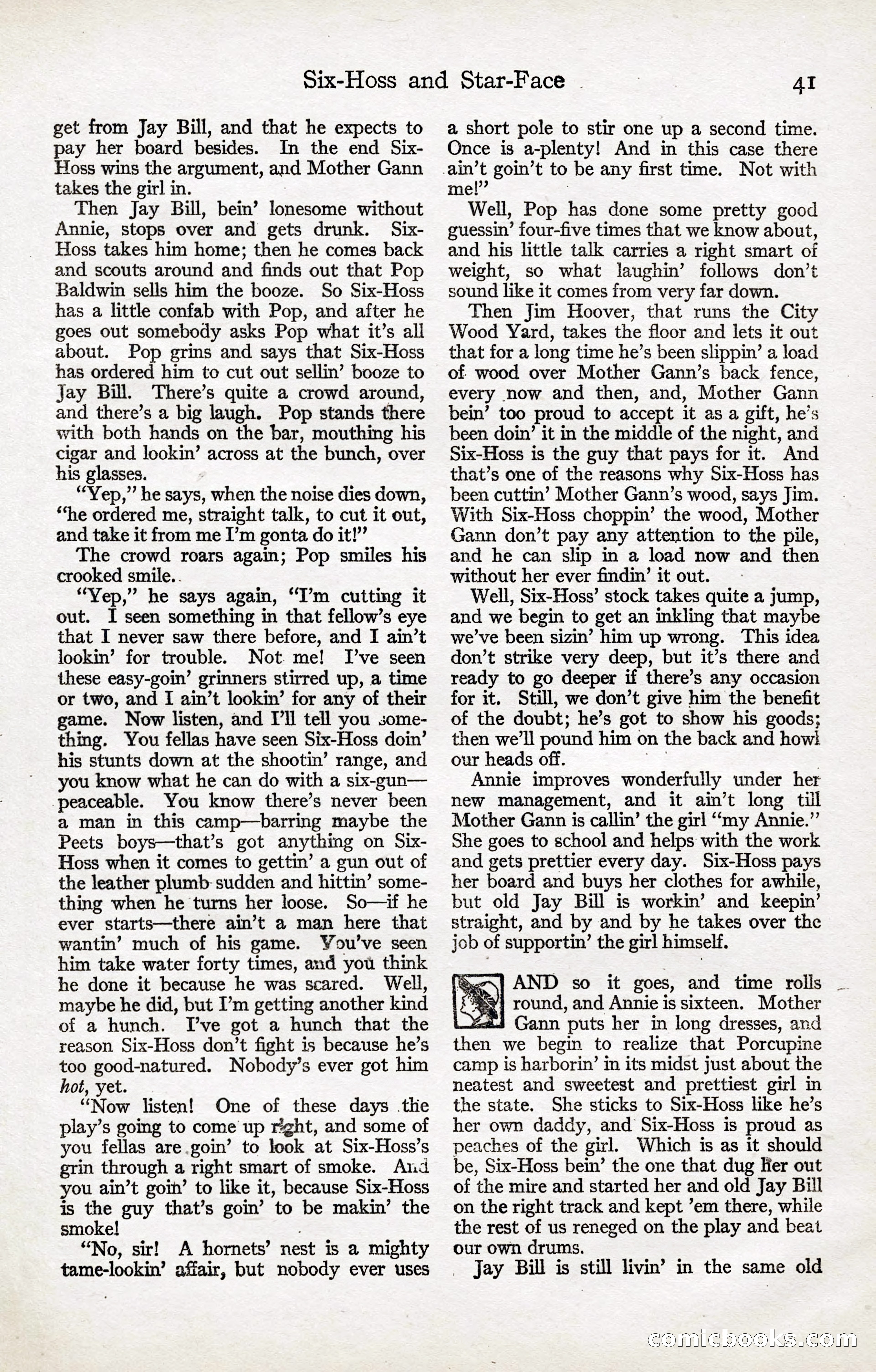 Adventure Magazine, January 20, 1923 — page 43 of 194
